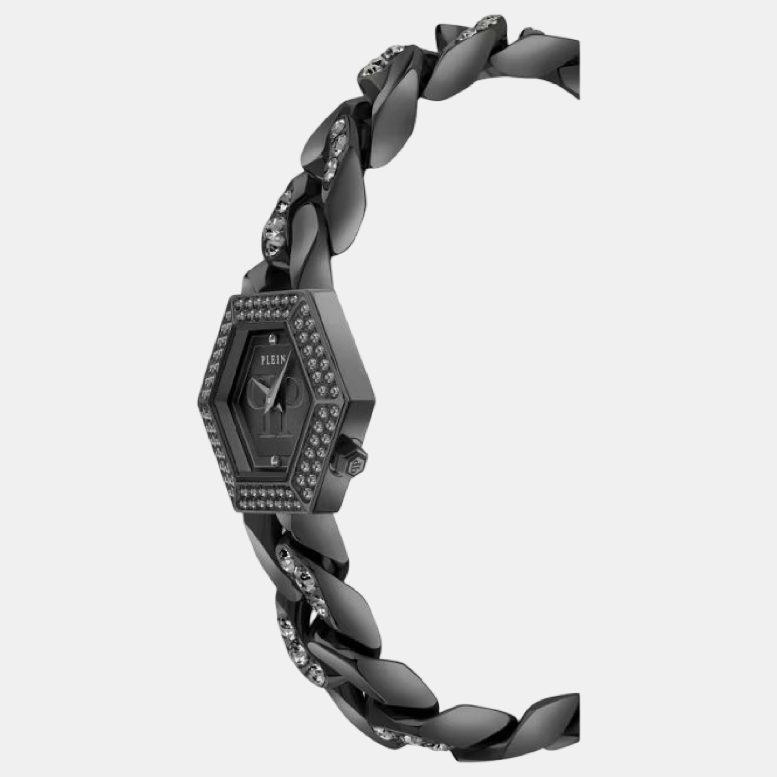 Дамски часовник Philipp Plein The Hexagon Groumette Women Watch PWWBA0423 Side View