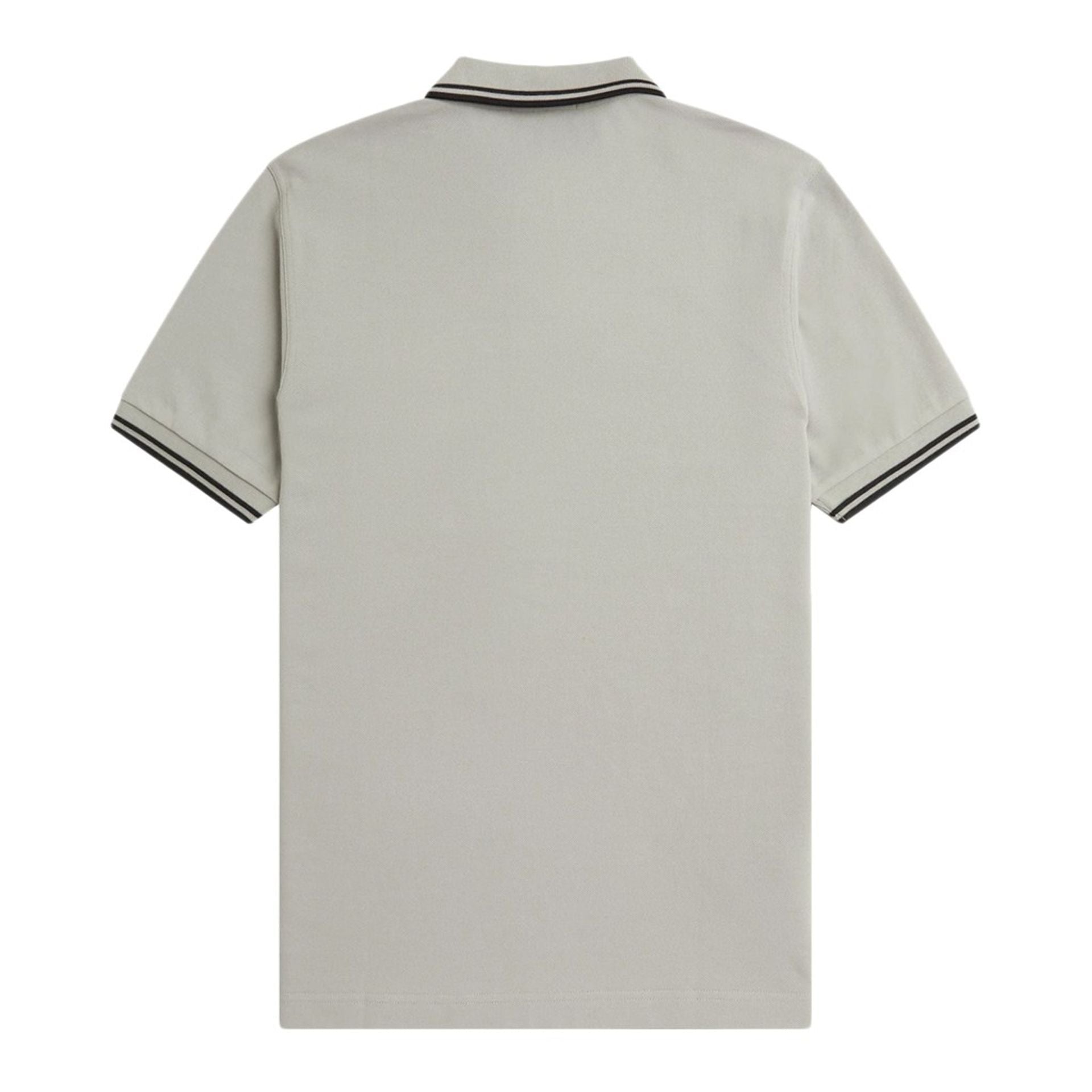 Мъжка поло тениска в сиво Men’s polo shirt Fred Perry M3600 R41 Back view
