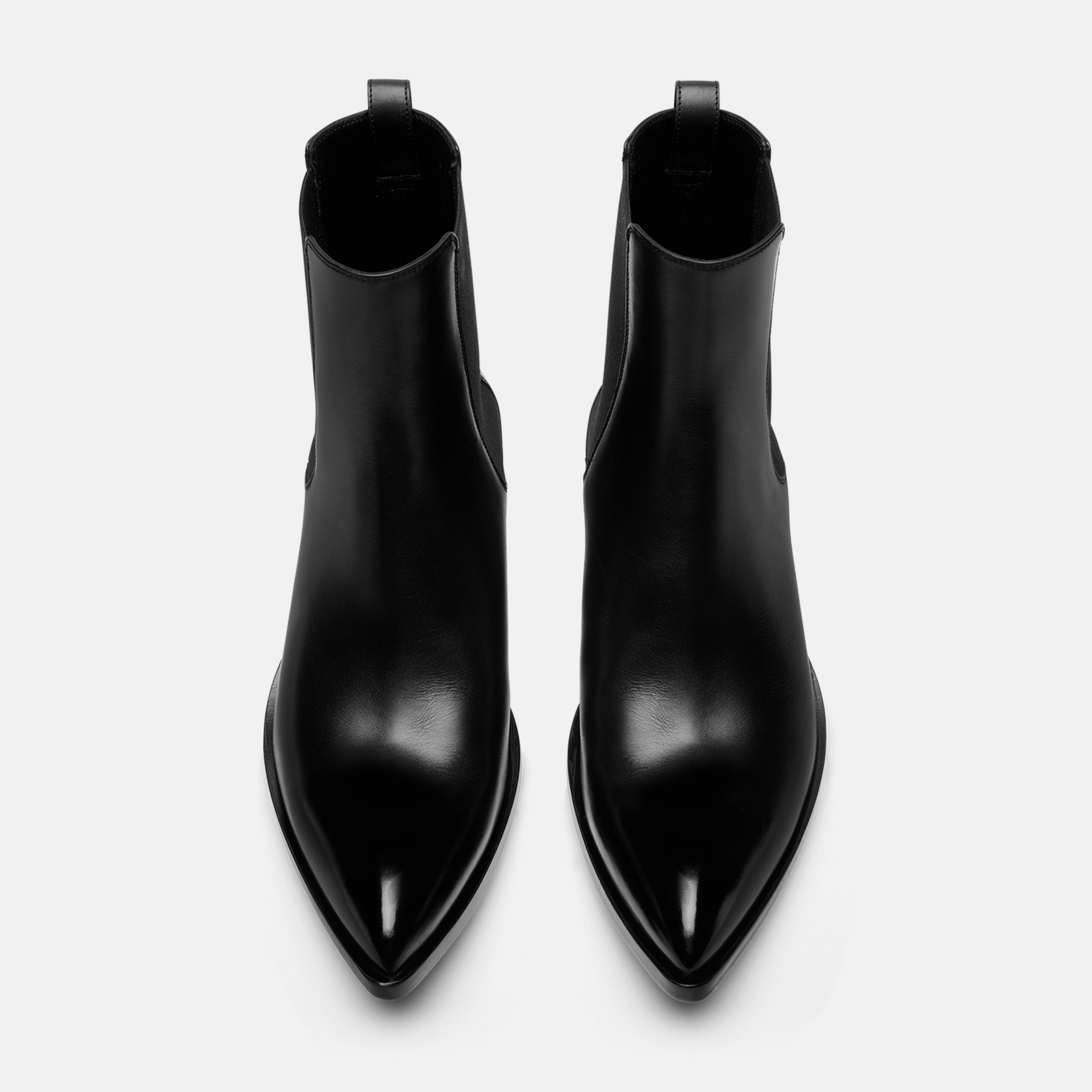 Мъжки боти тип Челси Men’s Chelsea ankle boots TOM FORD J1574LCL497N1N001 Black front view