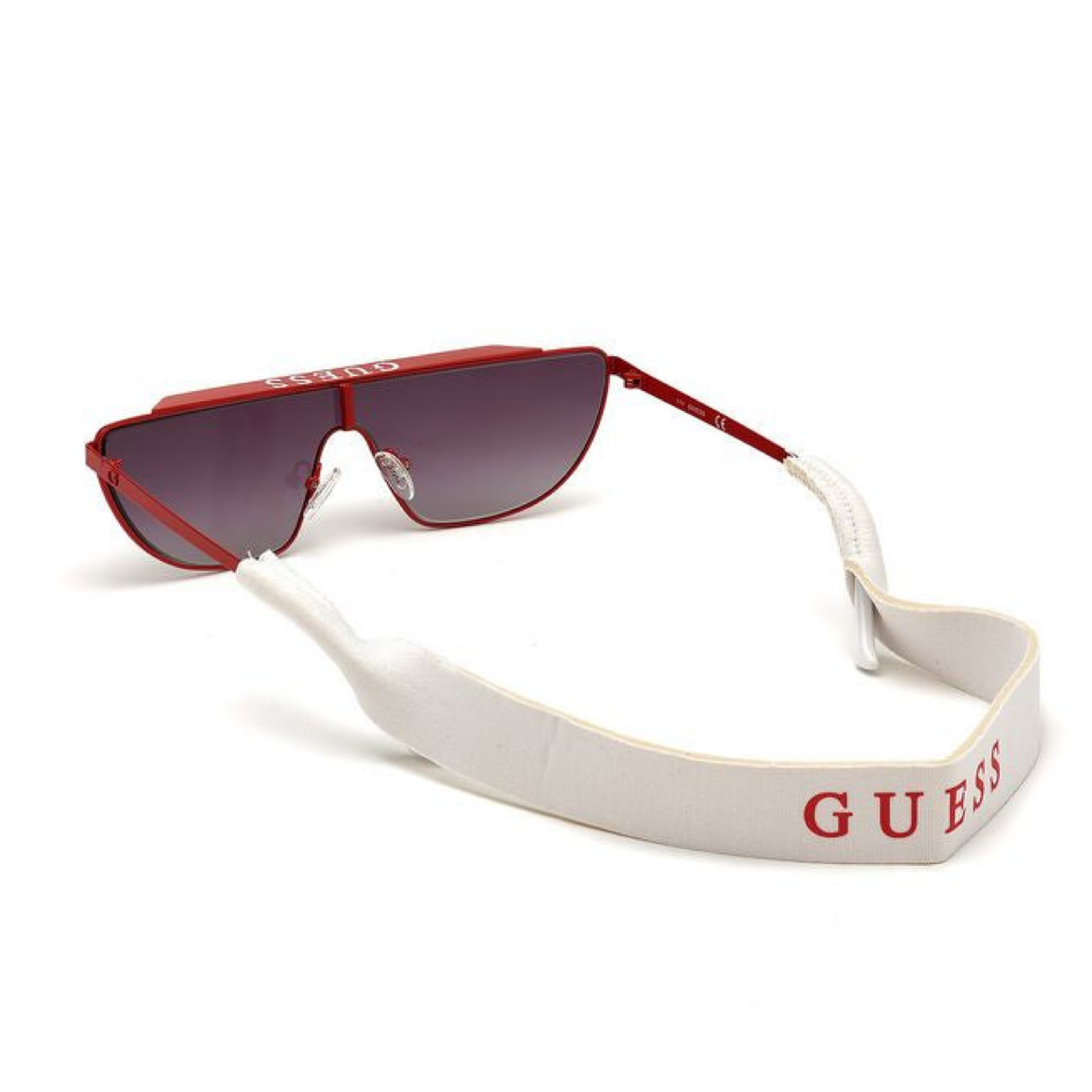 Guess Red Metal Sunglasses