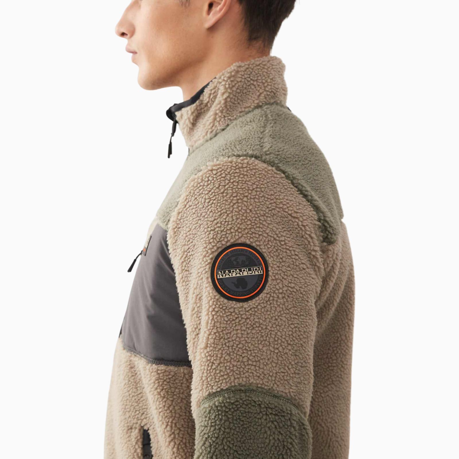 Мъжко горно Napapijri Yupik Men Fleece Jacket NP0A4GNTM Side View