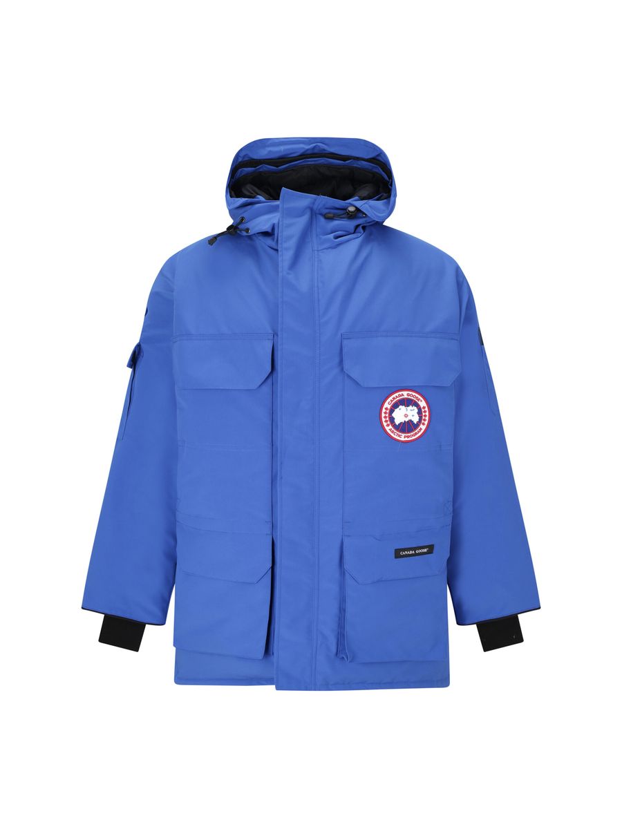 Стилно кралско синьо експедиционно яке Canada Goose