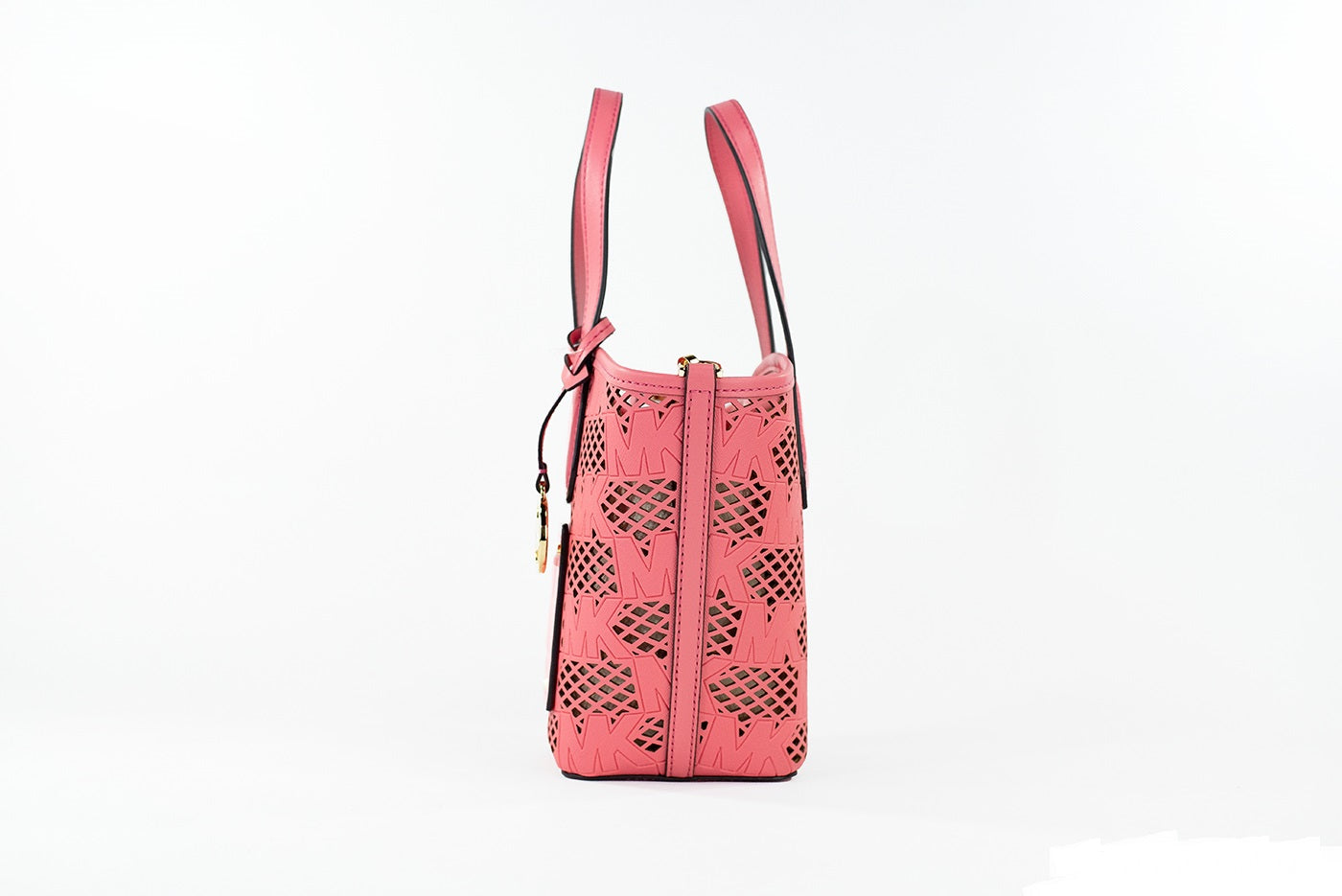 Michael Kors Kimber Малка кожена чанта 2 в 1 с цип Портмоне
