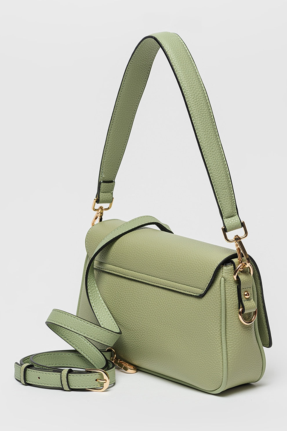 Дамска чанта в зелено Women’s shoulder bag Valentino Katong VBS7QS03  Salvia (Green)