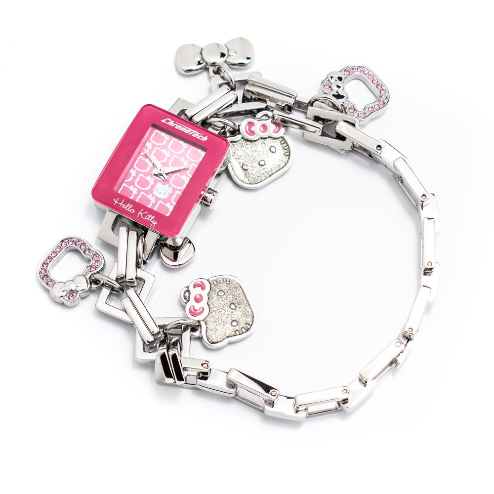 Часовник от сребърна стомана Chronotech