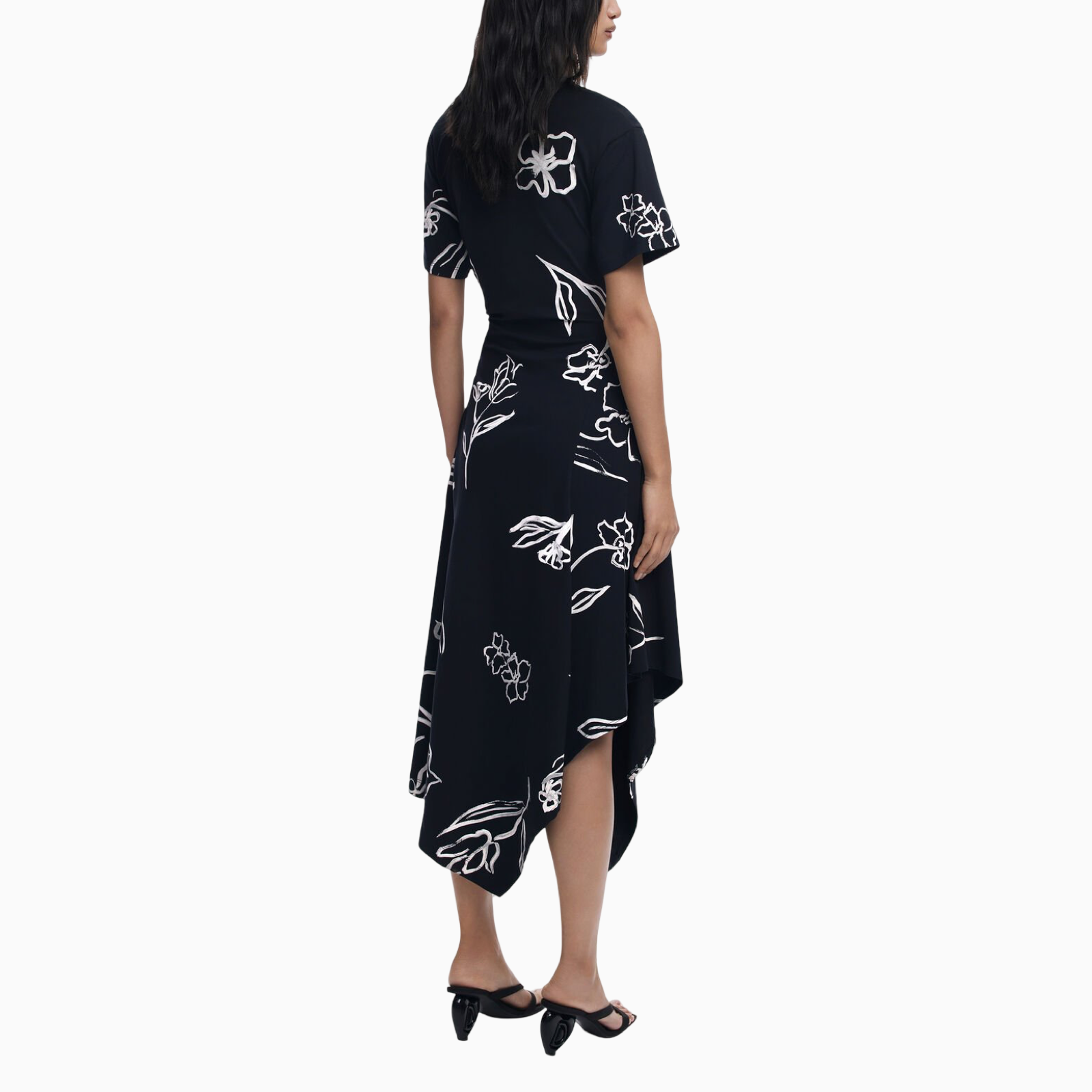 Дамска рокля Desigual Dress 25WWVK44 Back View