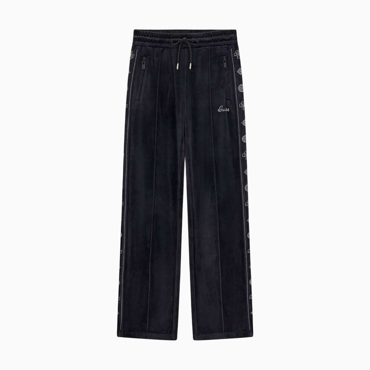 Дамски спортен панталон Guess Women Sweatpants V6BB10K6303 JBLK Front View