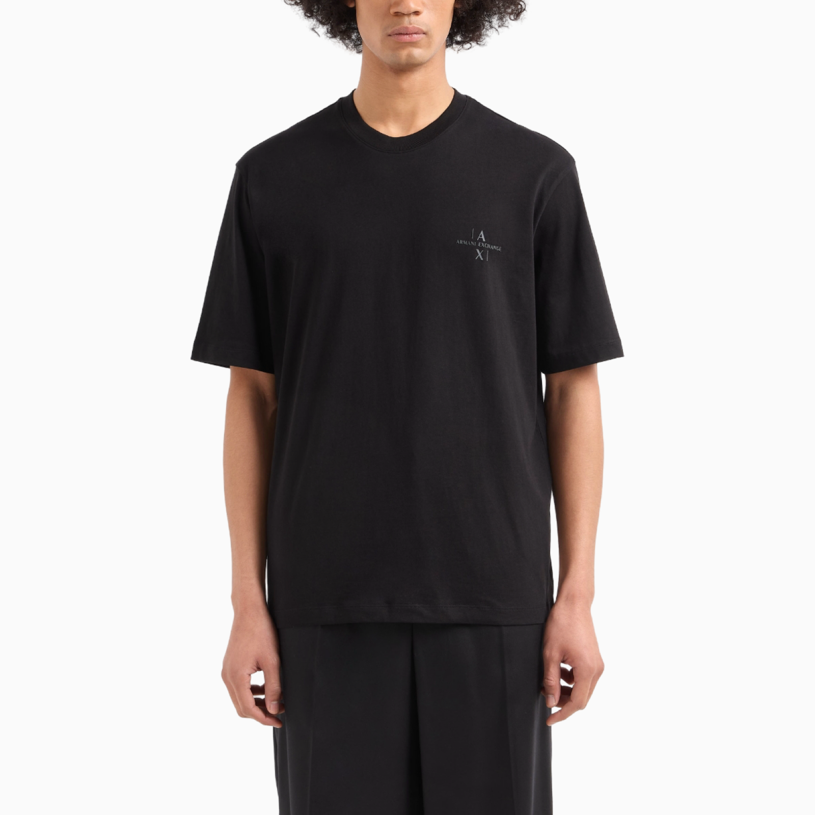 Мъжка черна тениска Armani Exchange XM000763 AF12308