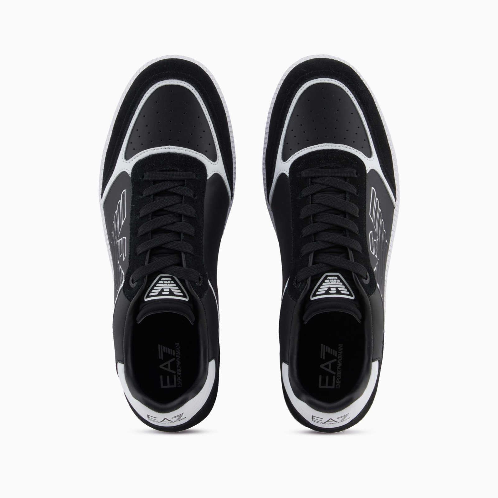 Мъжки кецове EA7 Emporio Armani Heritage Eagle Men Sneakers 7X000405 AF19826 MC001 Top View