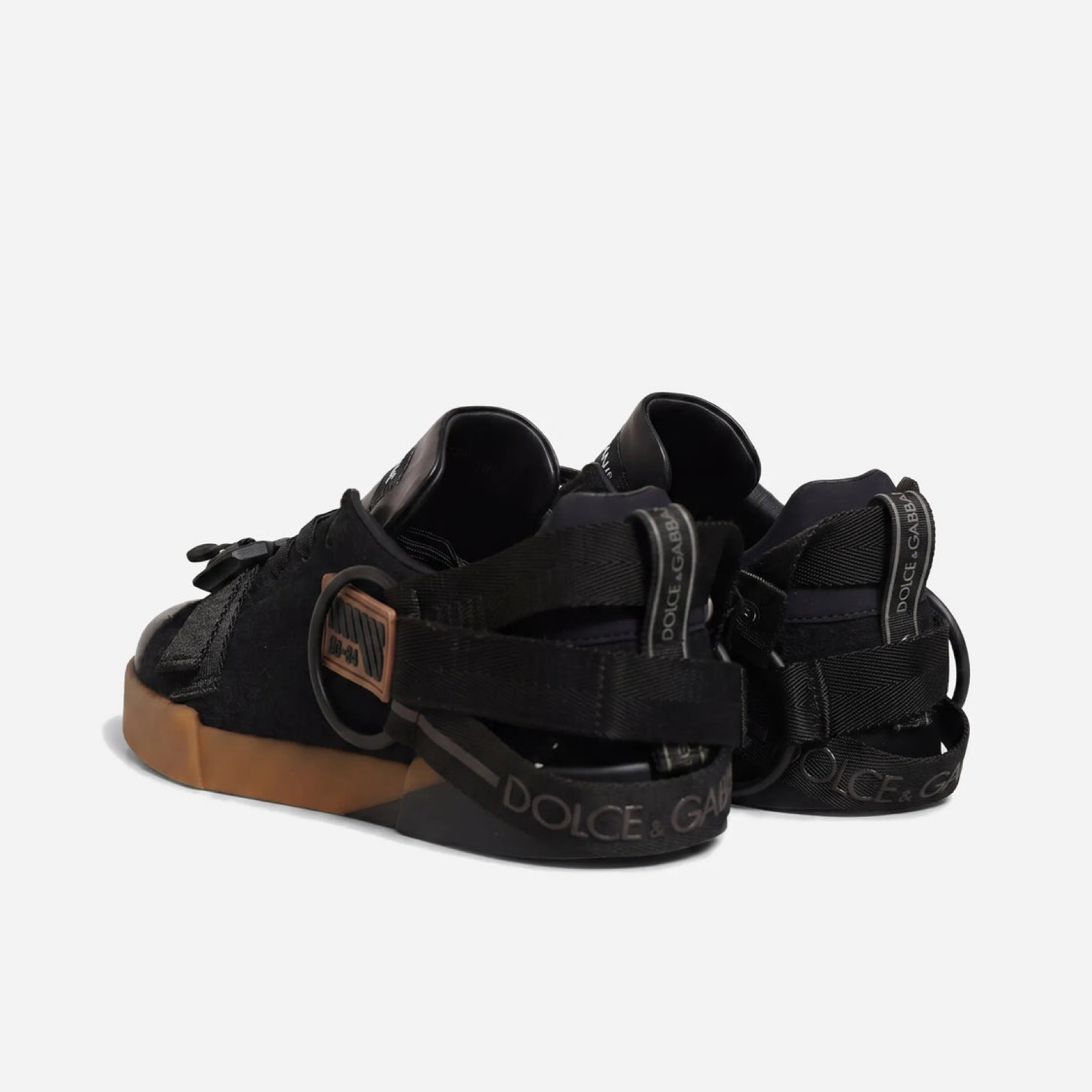 Dolce & Gabbana Portofino Men Sneakers Heel View