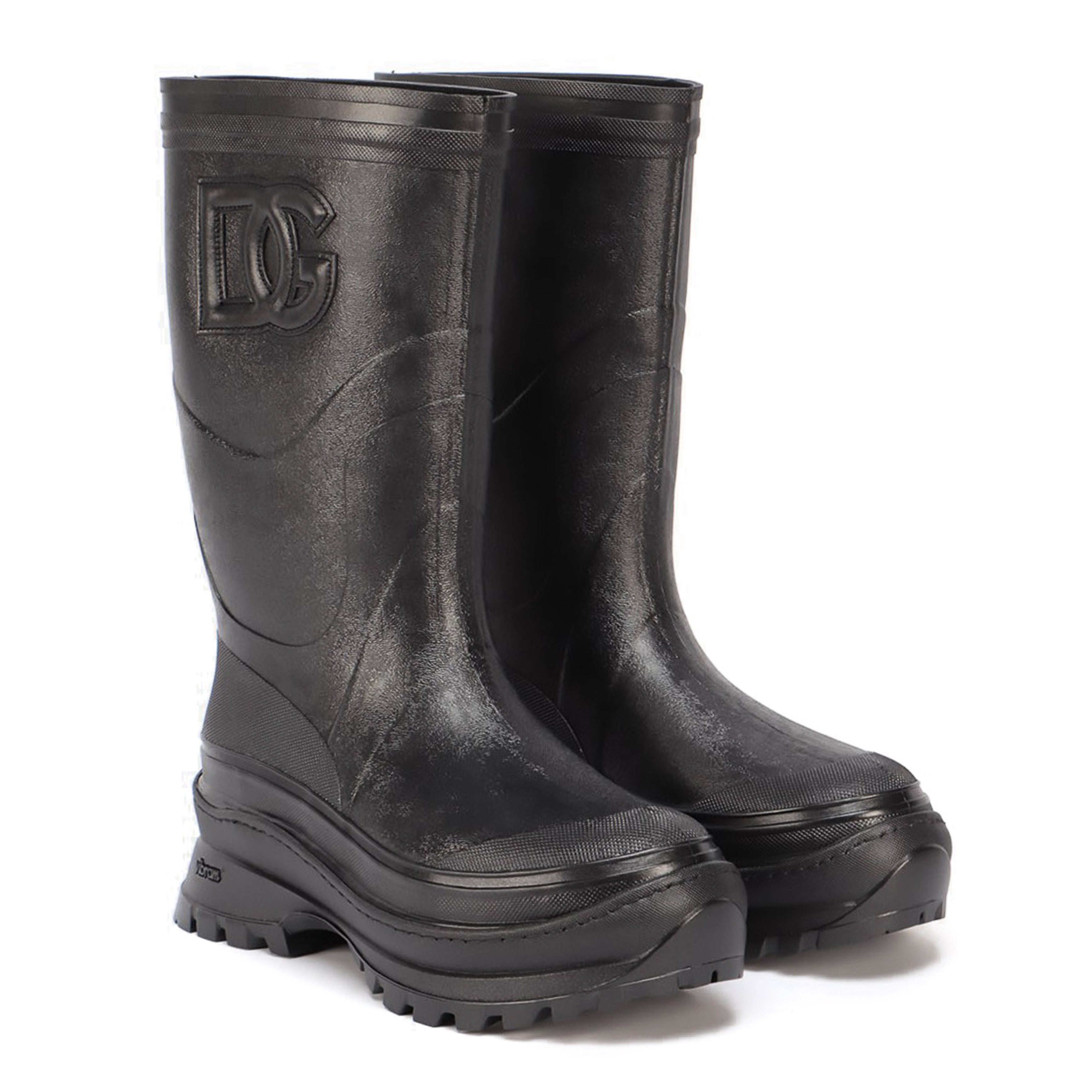 Мъжки гумени ботуши Men’s rain rubber boots DOLCE & GABBANA A70051 AQ455 80999 Black
