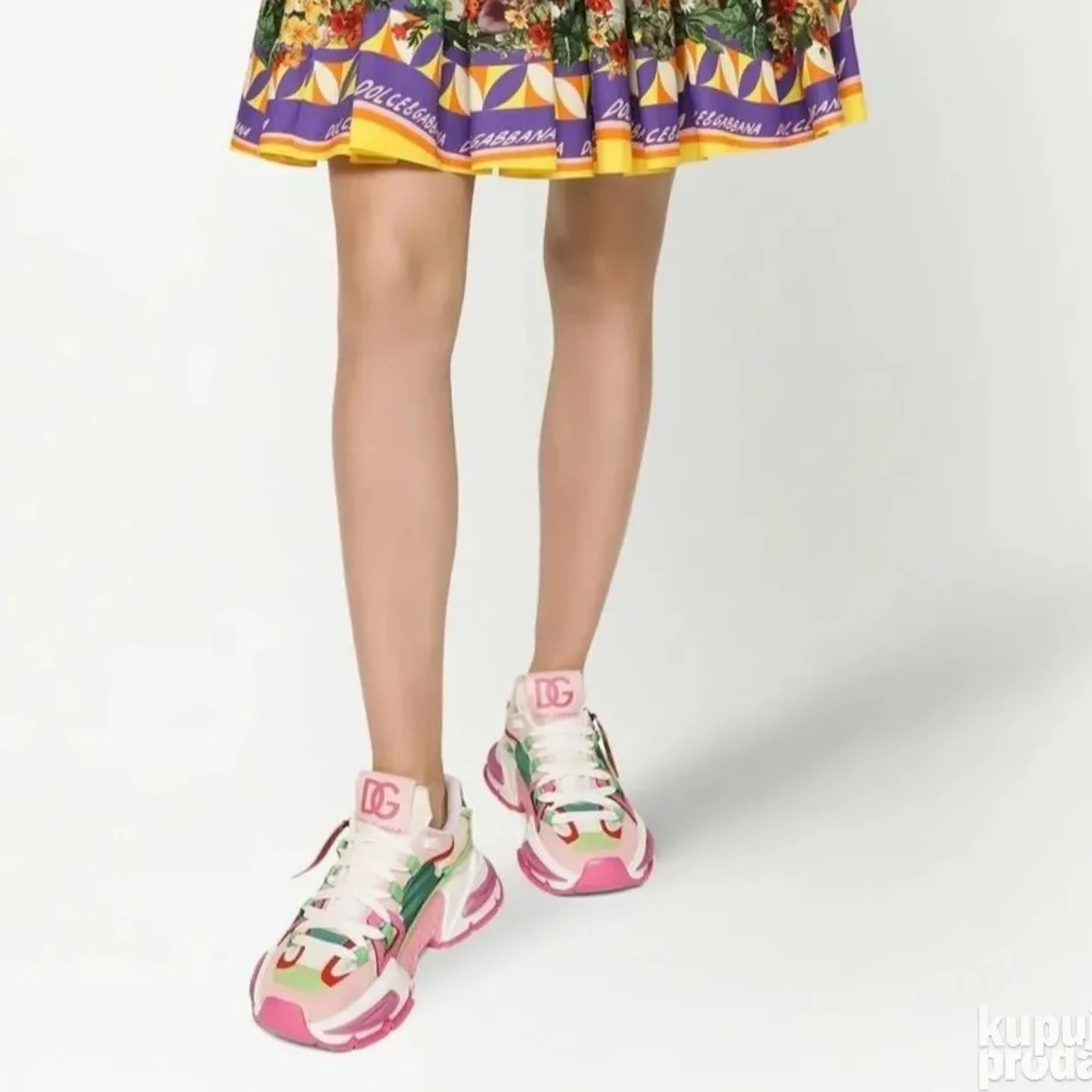Dolce & Gabbana Airmaster Women Sneakers Model View