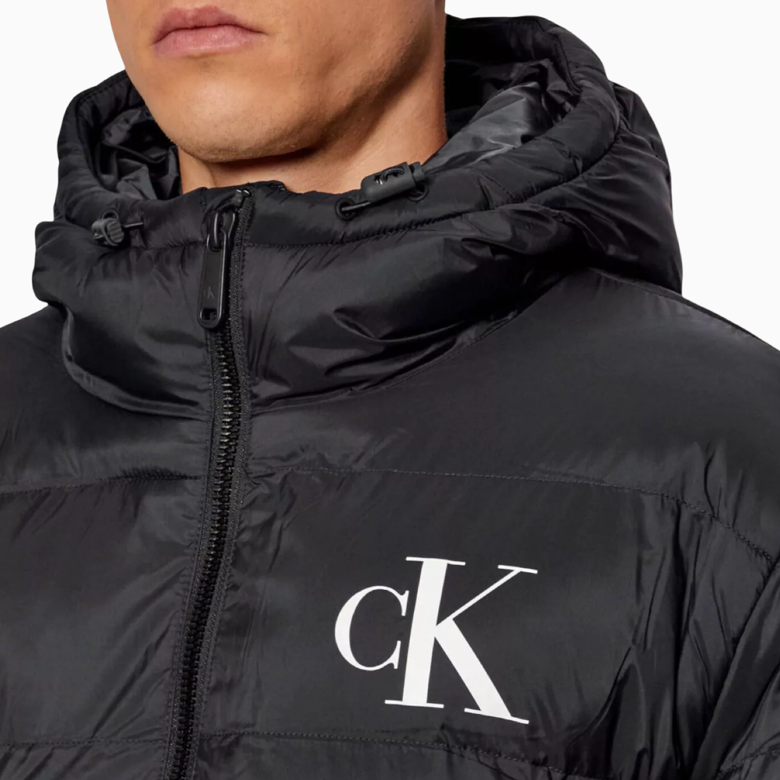 Мъжко зимно яке Calvin Klein Jeans LV04RD528G Close-Up