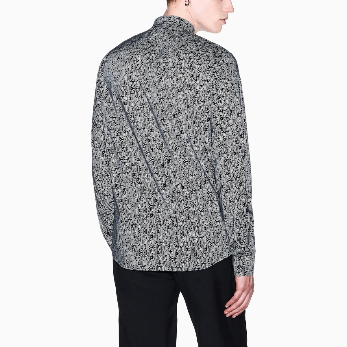 Мъжка риза Armani Exchange Men Shirt XM000625 AF13184 FC342 Back View