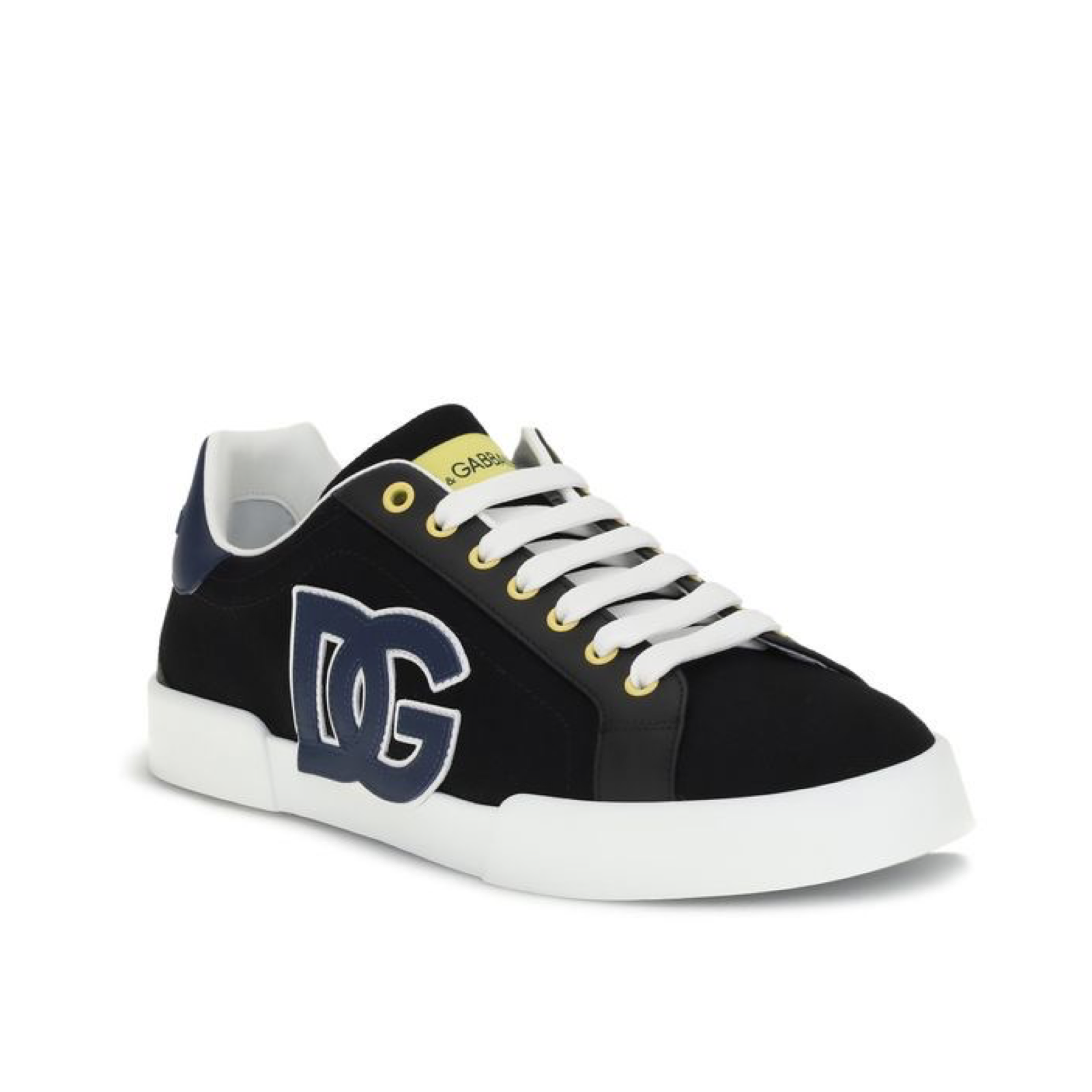 Dolce & Gabbana Portofino Men Sneakers CS2343AE629 Lateral View