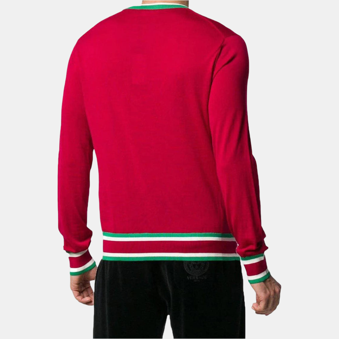 Dolce & Gabbana Wool-Silk Men Sweater