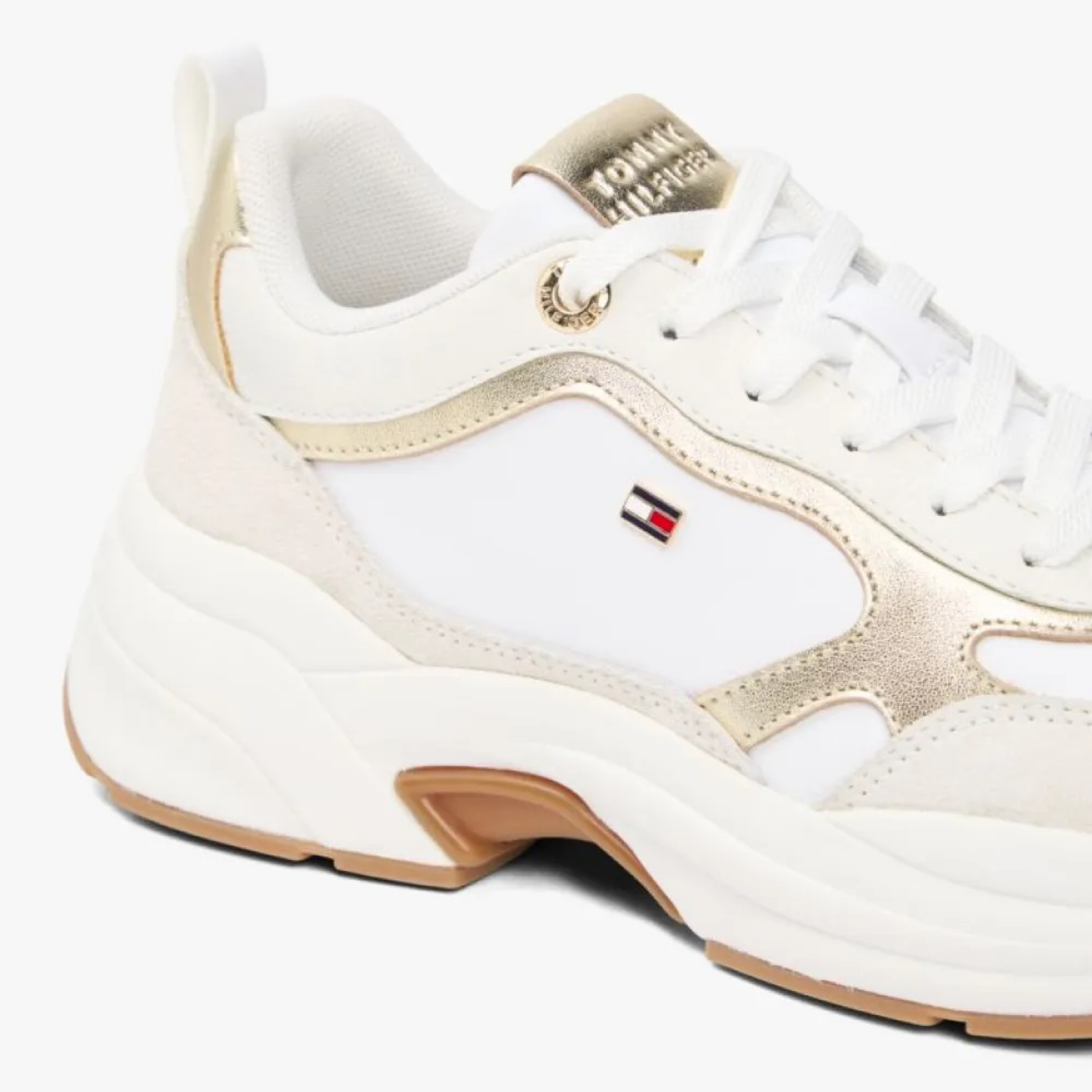Дамски маратонки Tommy Hilfiger Women Sneakers FW0FW09204 0HU Close-Up