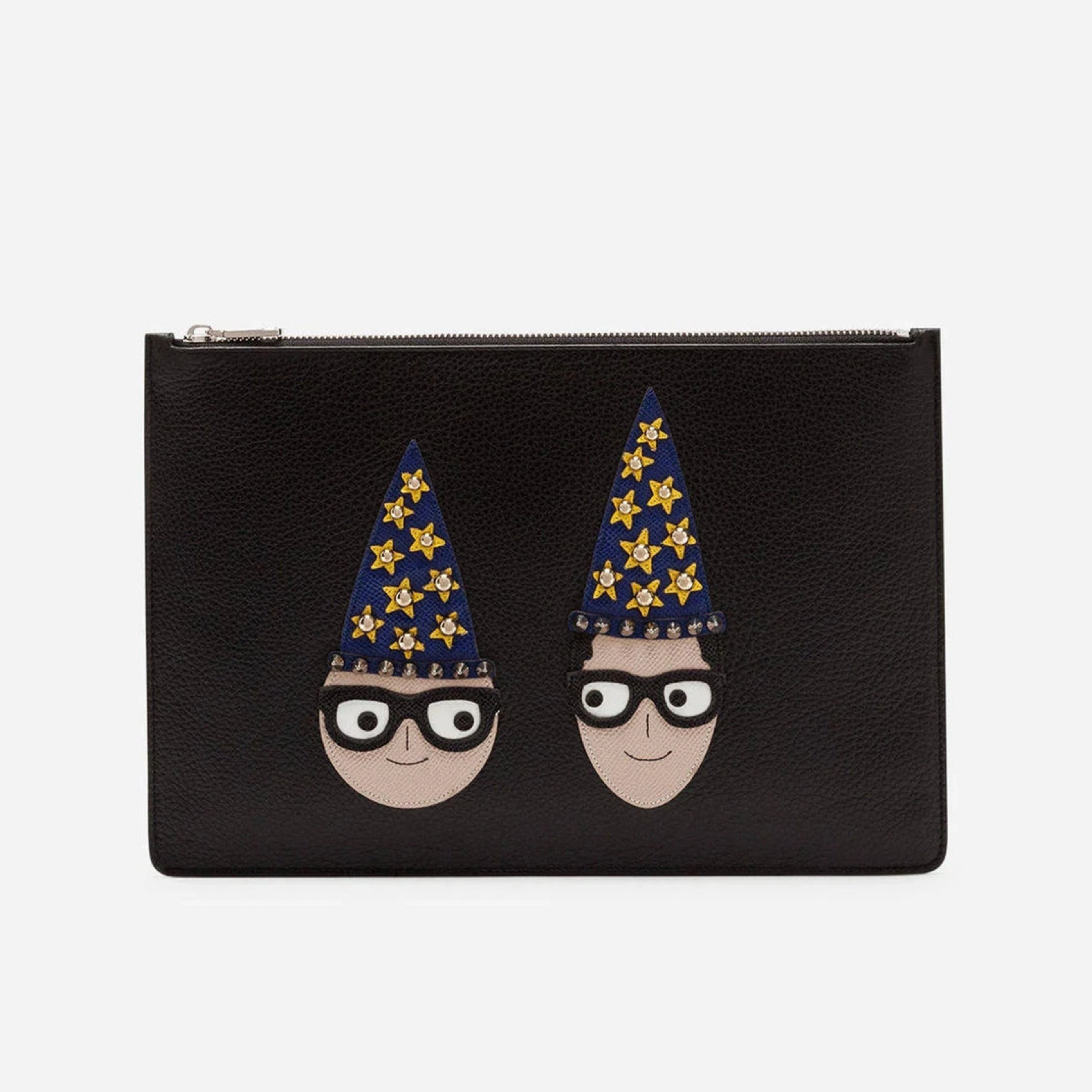 Dolce & Gabbana #DGFAMILY Embellished Men Clutch Bag BP2182 AU952 80999 Front View
