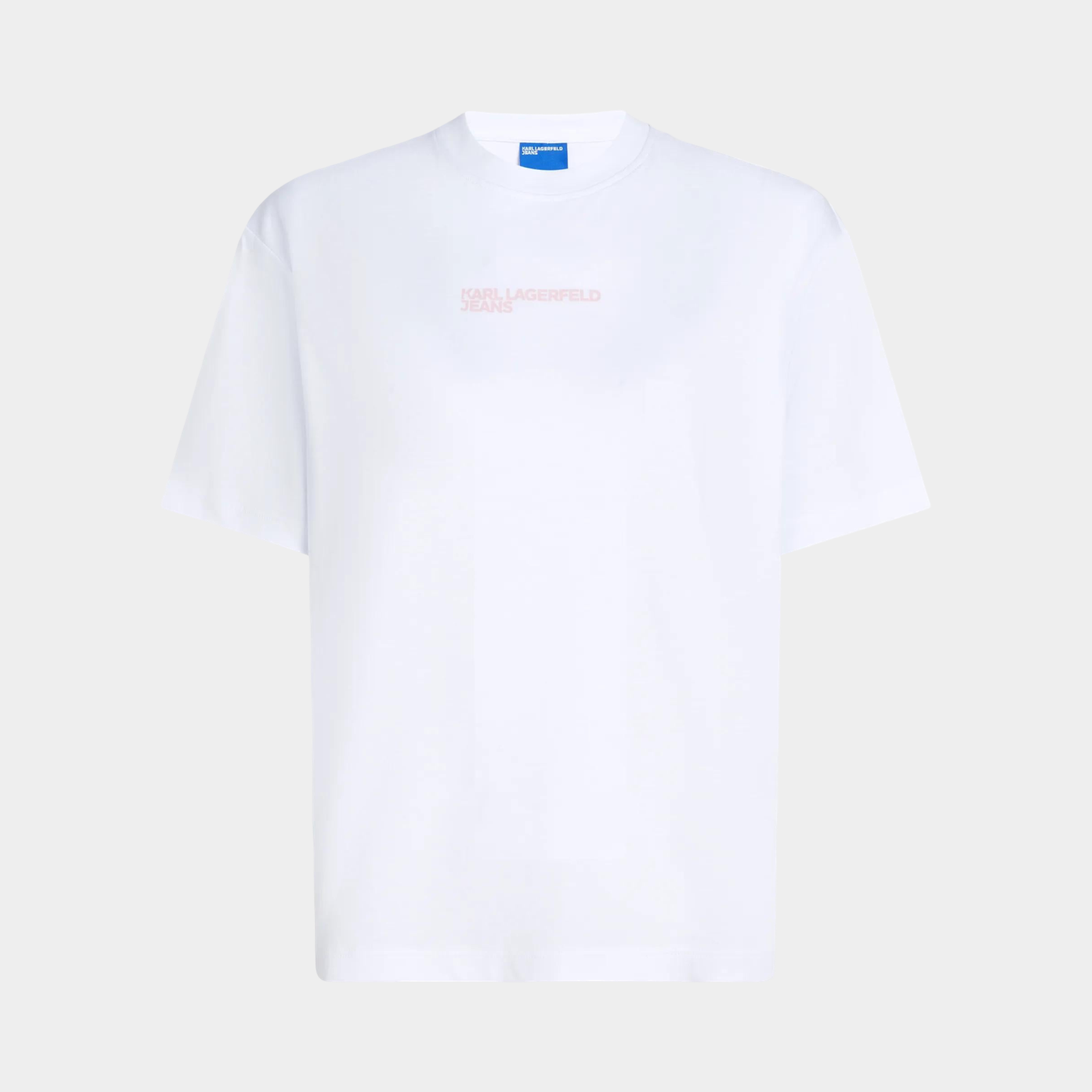 Дамска бяла тениска Karl Lagerfeld Jeans Women T-shirt B2W17069 100 Front View