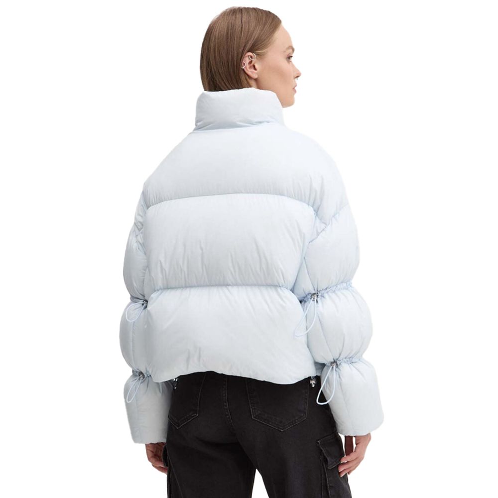 Светлосини найлонови якета и палто Moose Knuckles