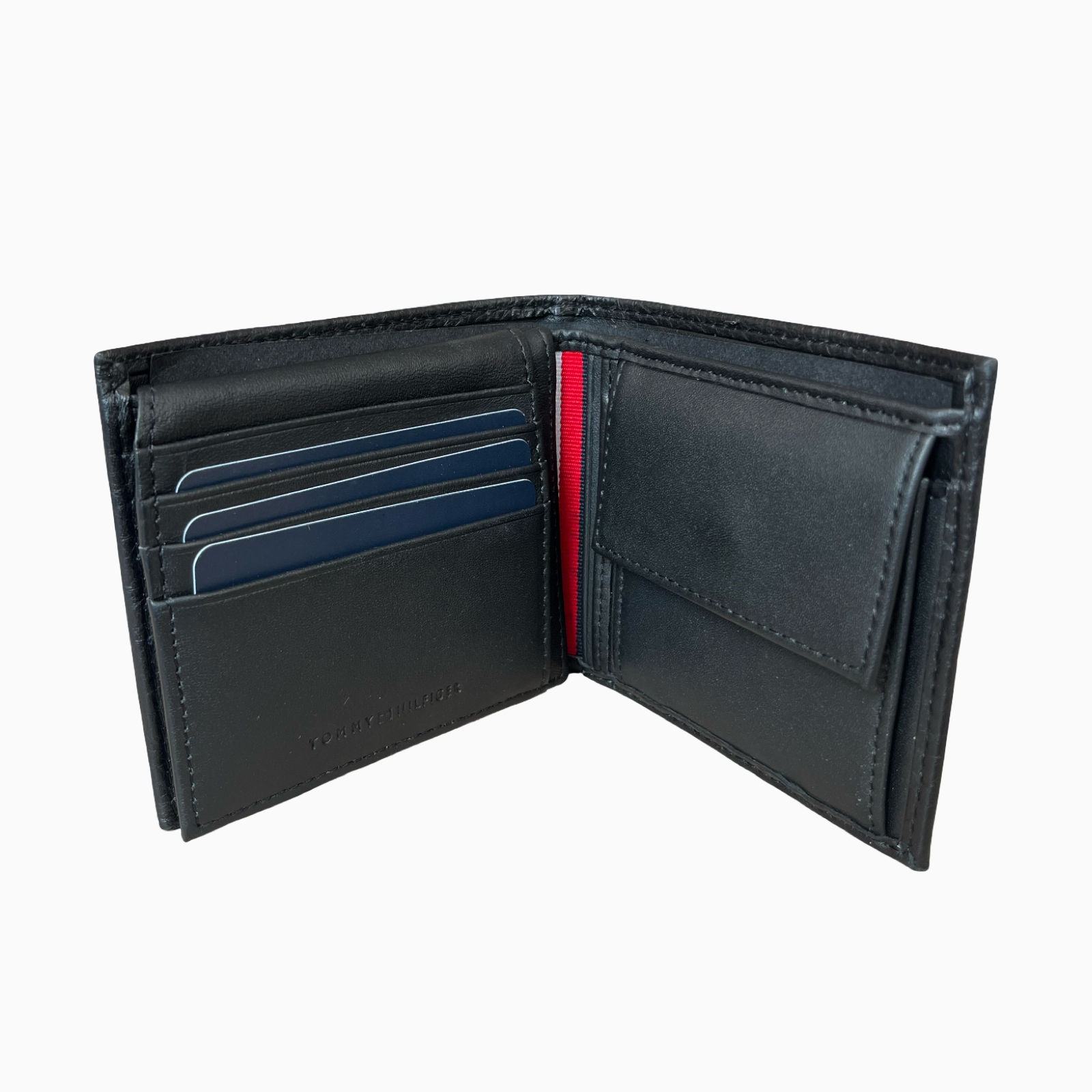 Мъжки портфейл Men's leather wallet Tommy Hilfiger AM0AM10612BDS Inside View
