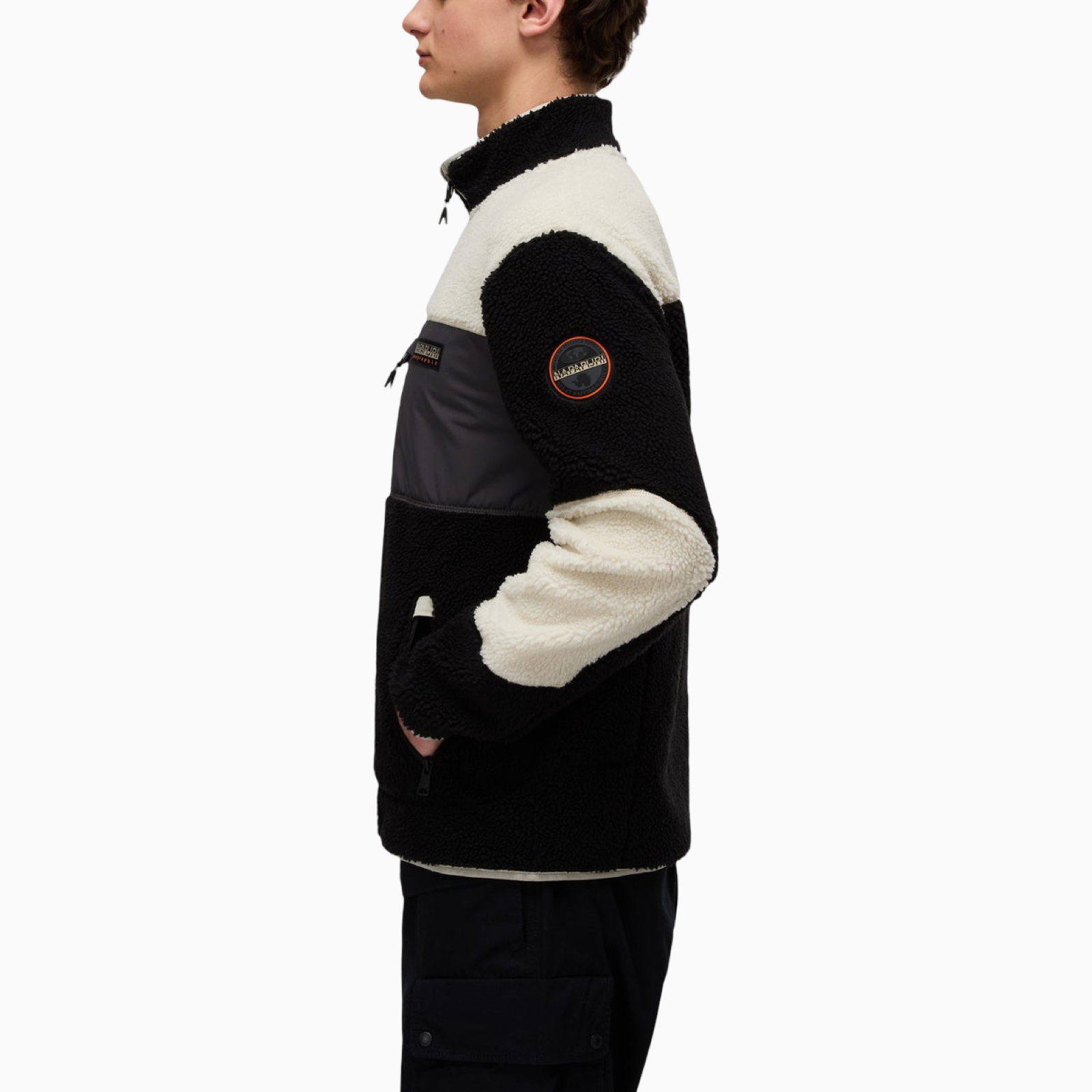 Мъжко яке Napapijri Yupik Men Fleece Jacket NP0A4GNTM Side View