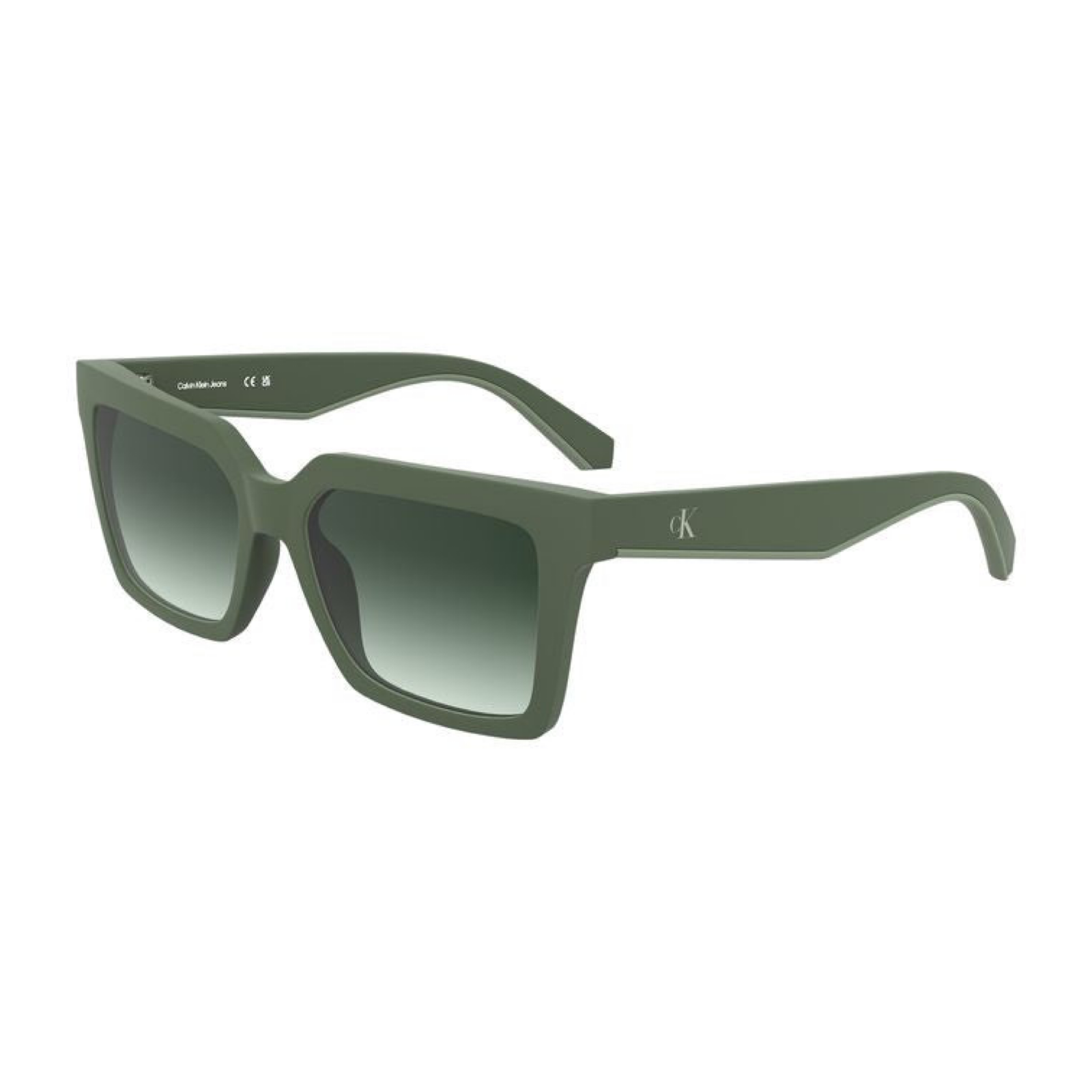 Calvin Klein Green Bio Based Fabric Sunglasses