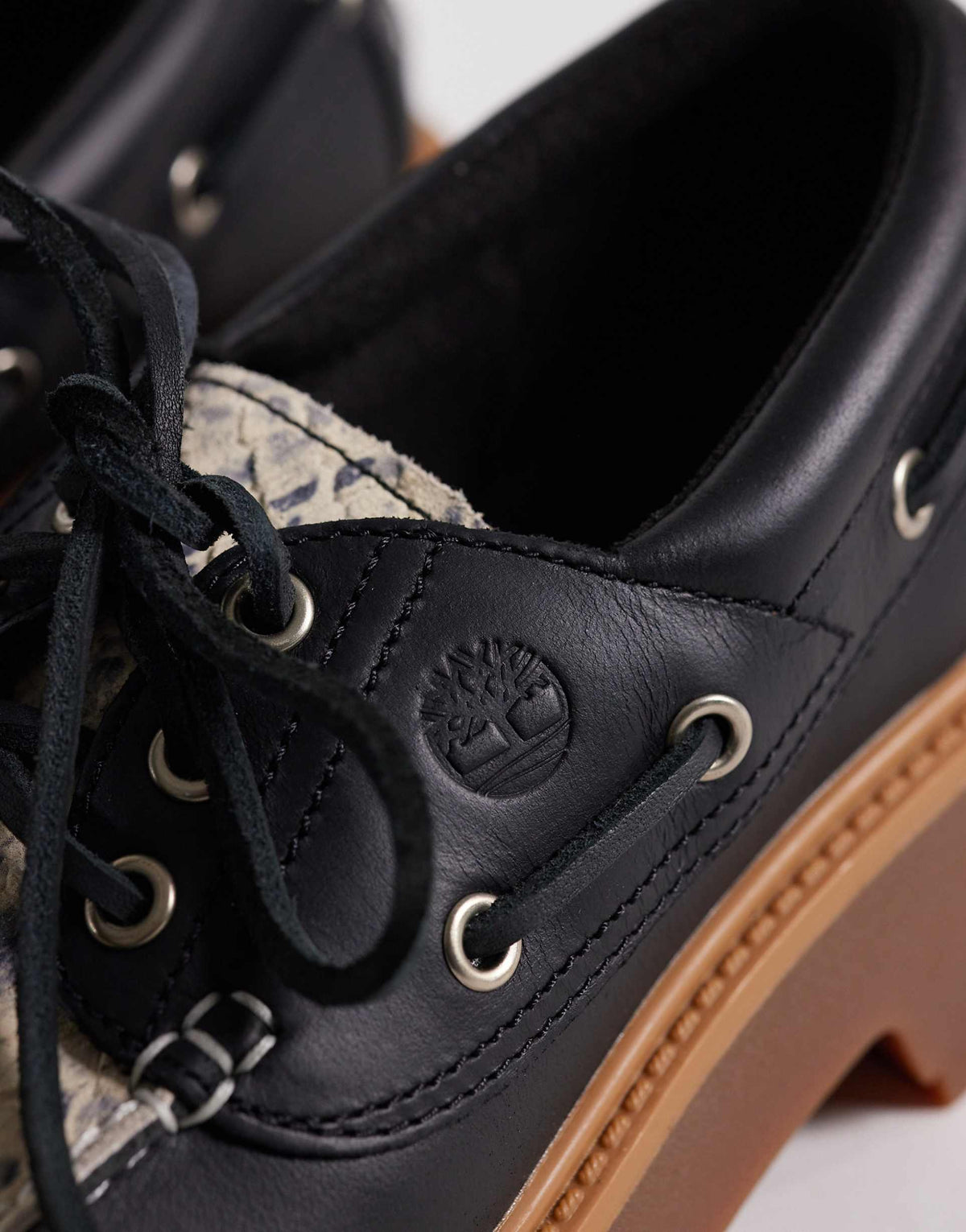 Timberland Women Stone Street Platform Boat Shoes