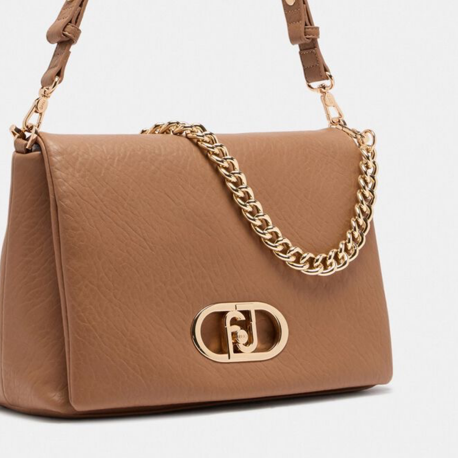 Дамска кафява чанта Liu Jo Women Handbag AF5147 E0161 81140 Side View