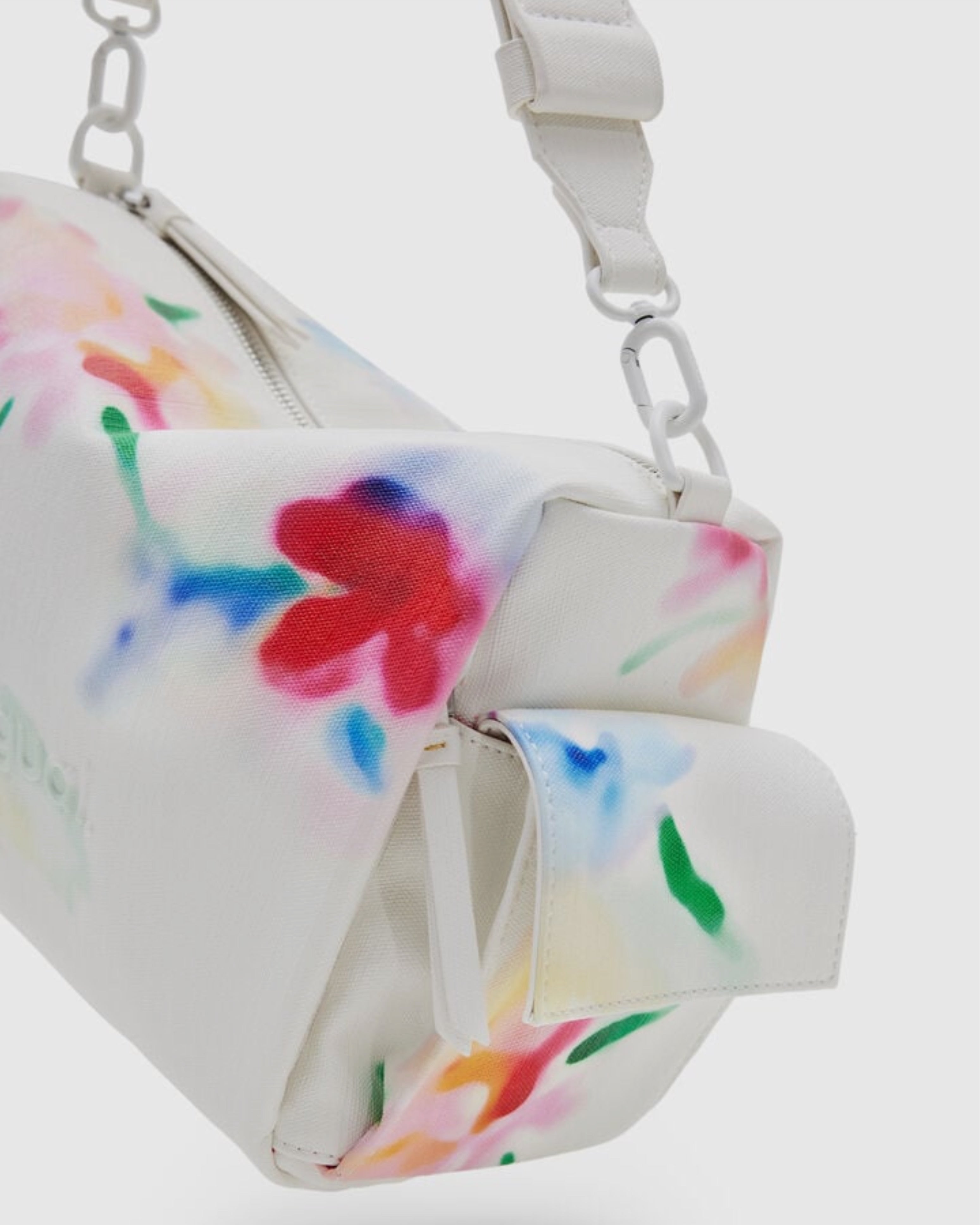 Дамска чанта за рамо Women’s watercolour floral shoulder bag Desigual
24SAXP69 1021U