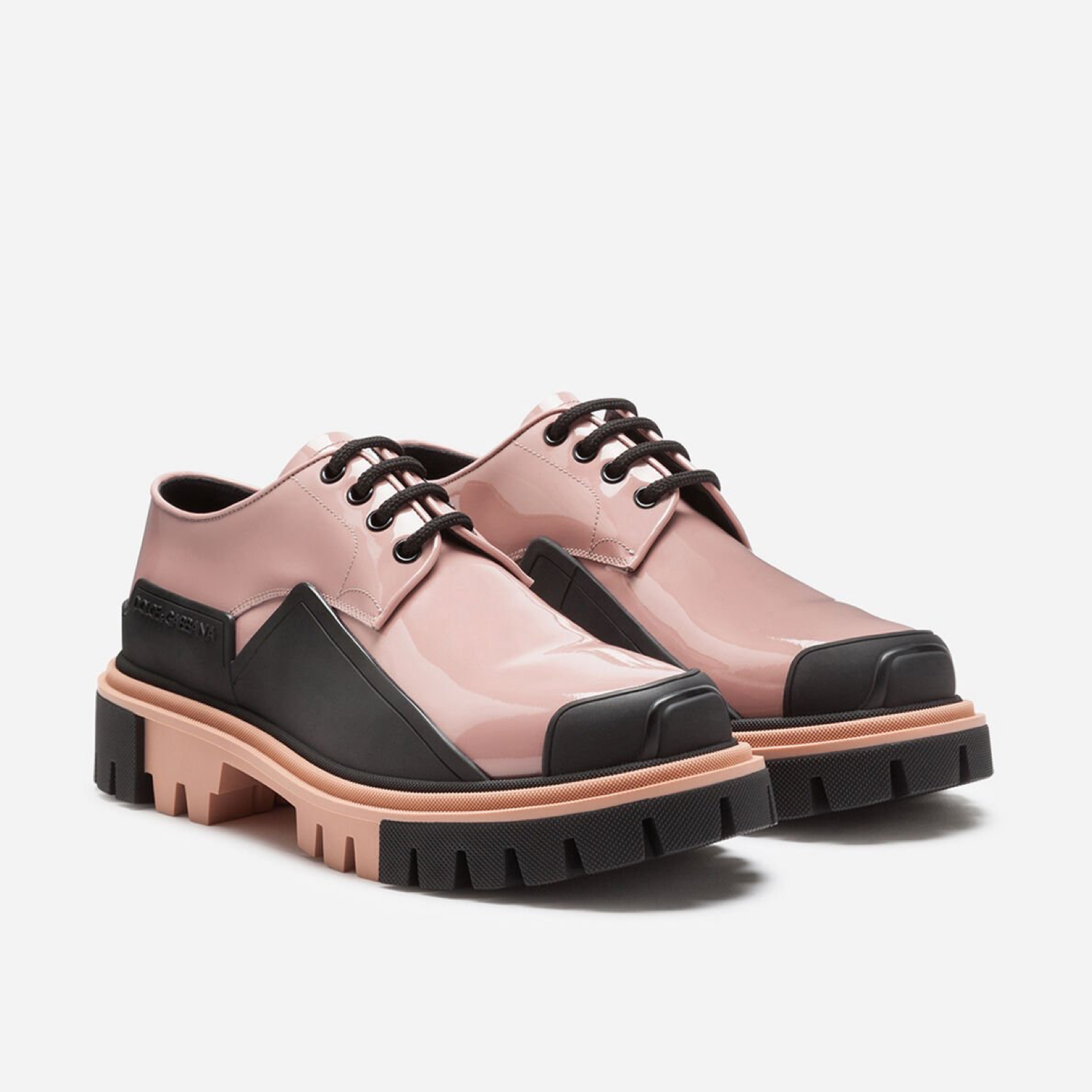 Dolce & Gabbana Derby Hi Trekking Women Shoes Medial View
