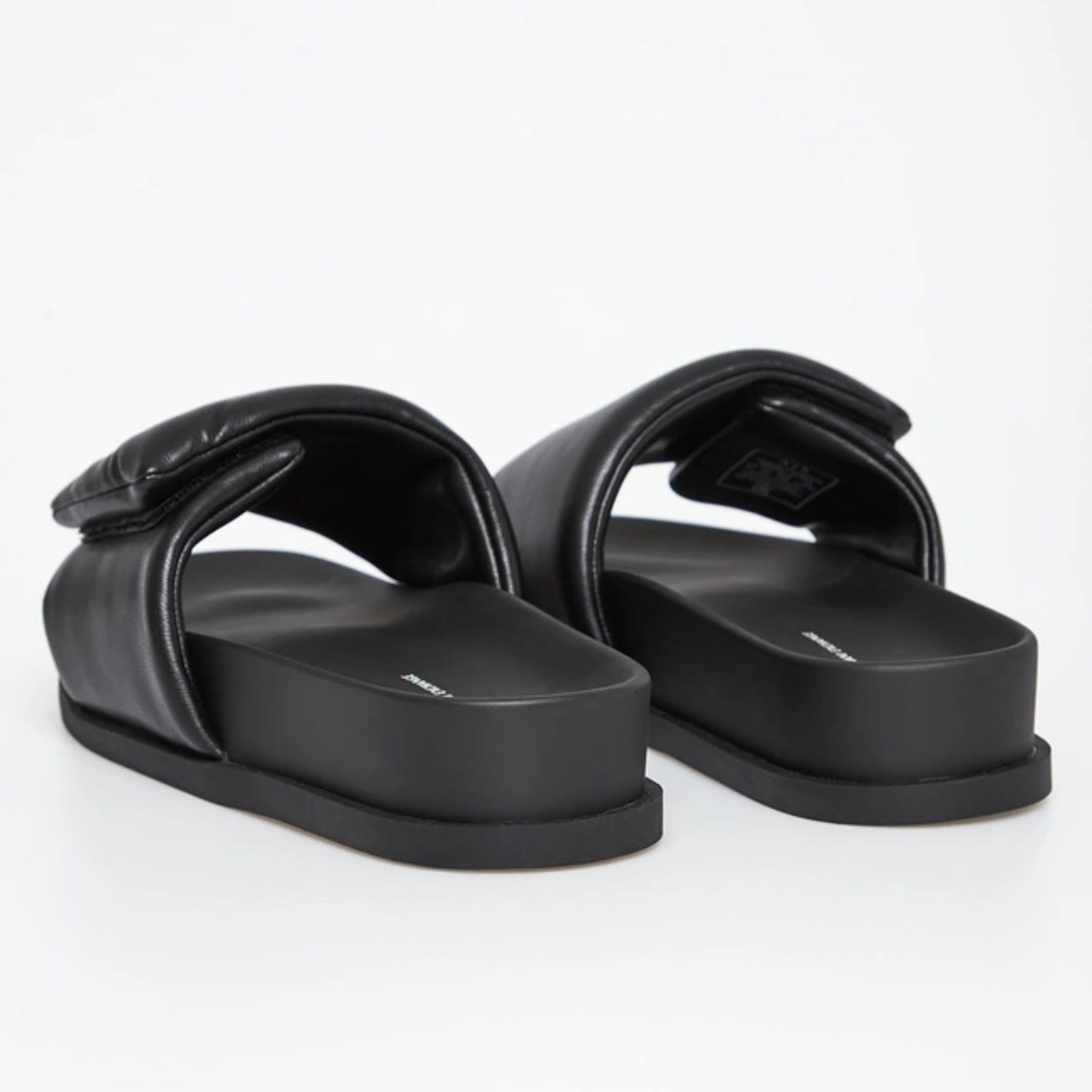 Дамски елегантни чехли Women’s slippers Armani Exchange XDP061 XV926 00002 Black Back Angled view