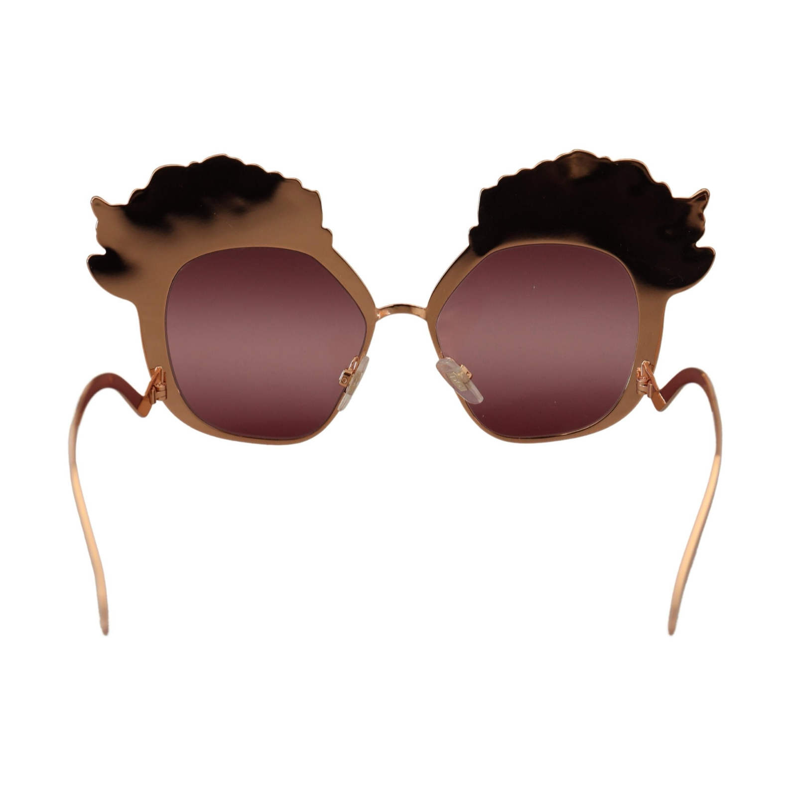 Dolce & Gabbana Chic Rose Sequin Embroidered Sunglasses