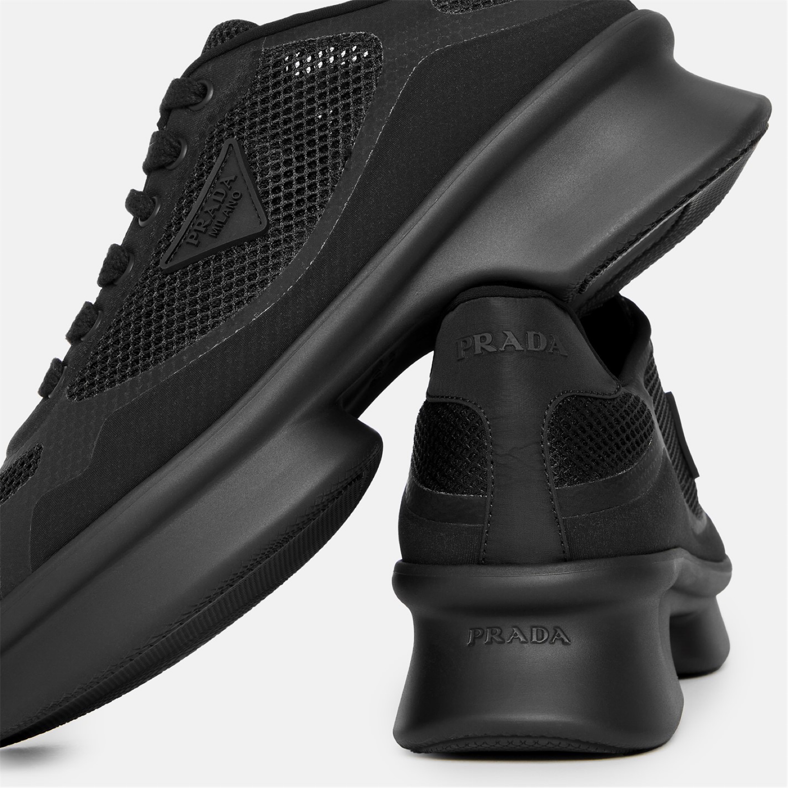 Prada Re-Nylon Women Sneakers 1E937NYZUF050F0002 Close-Up