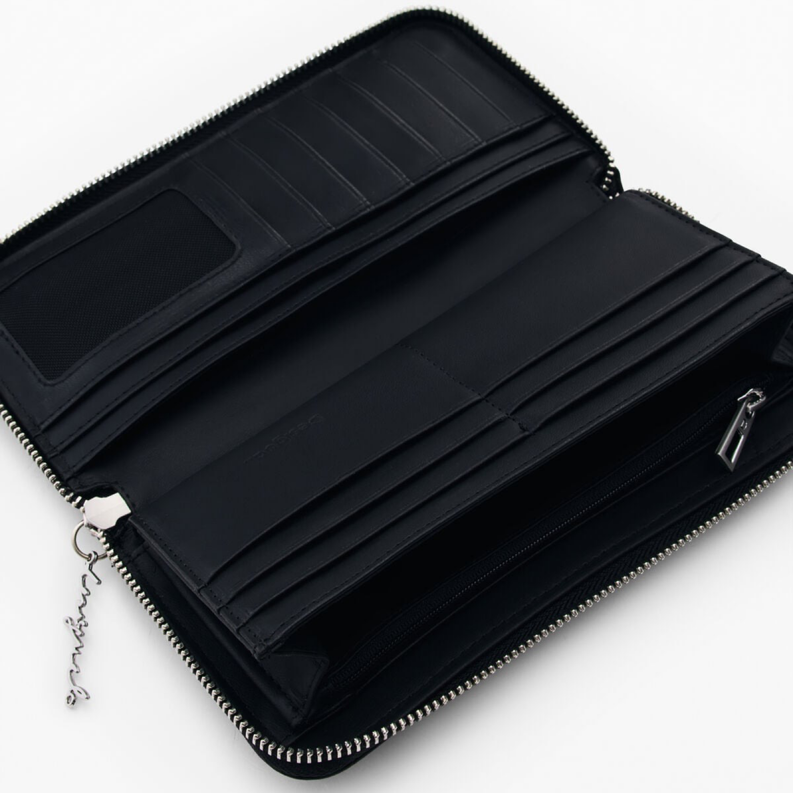 Дамско портмоне Desigual Women Wallet 26WAYP28 2000 Inside View