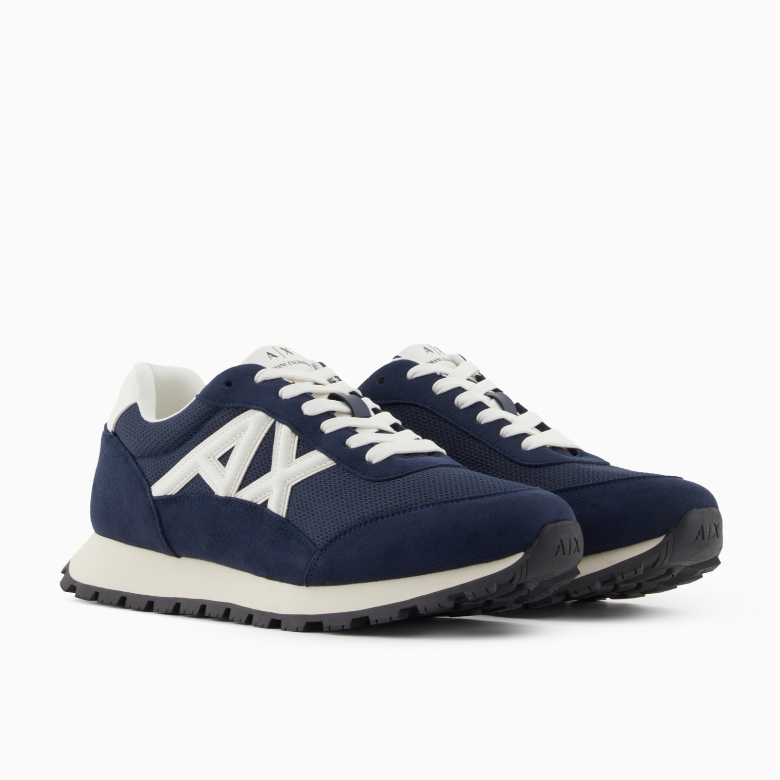 Мъжки сини маратонки Armani Exchange XM001960 AF19388 Lateral View