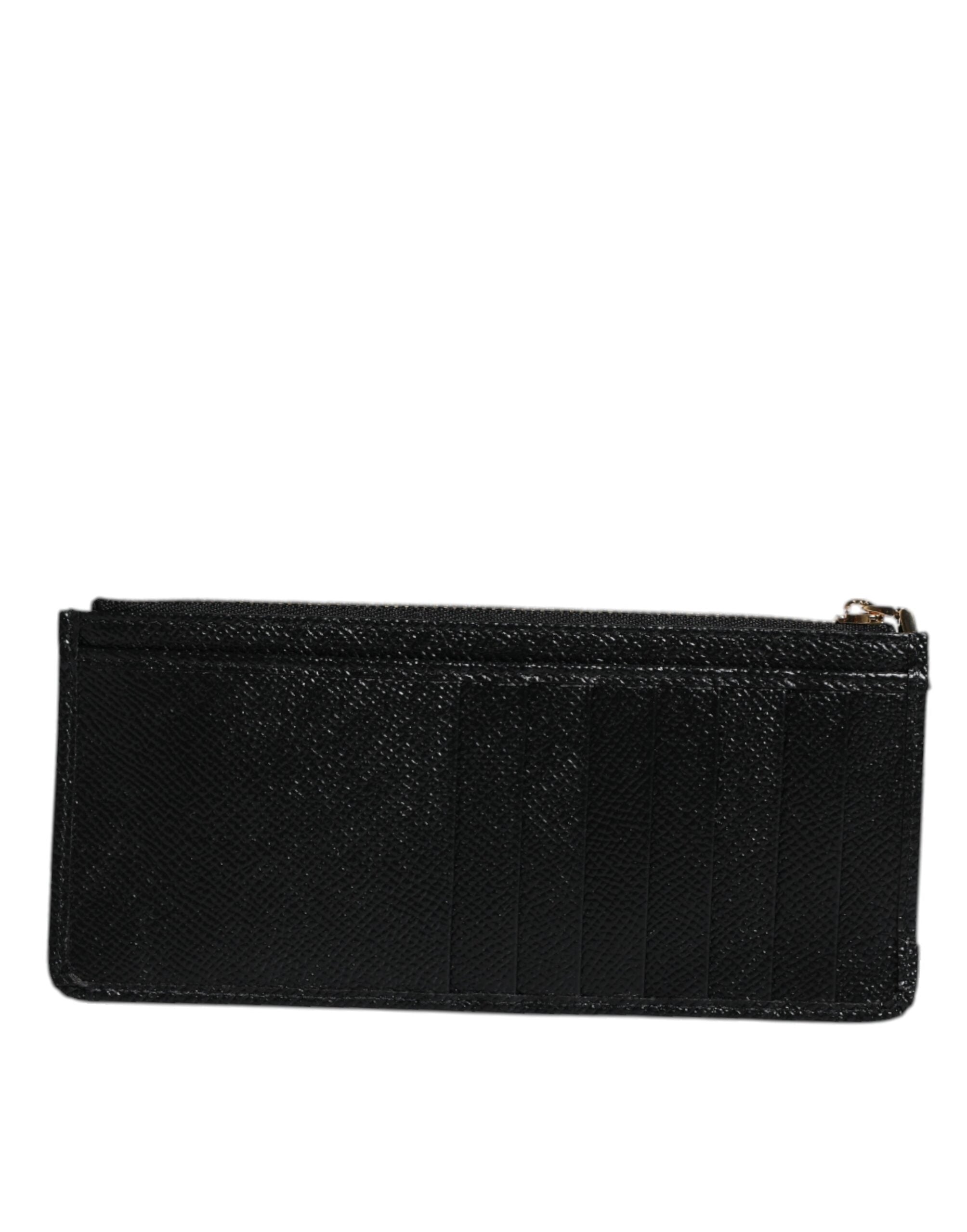Dolce &amp; Gabbana черен кожен портфейл #DGLovesLondon Cardholder Case