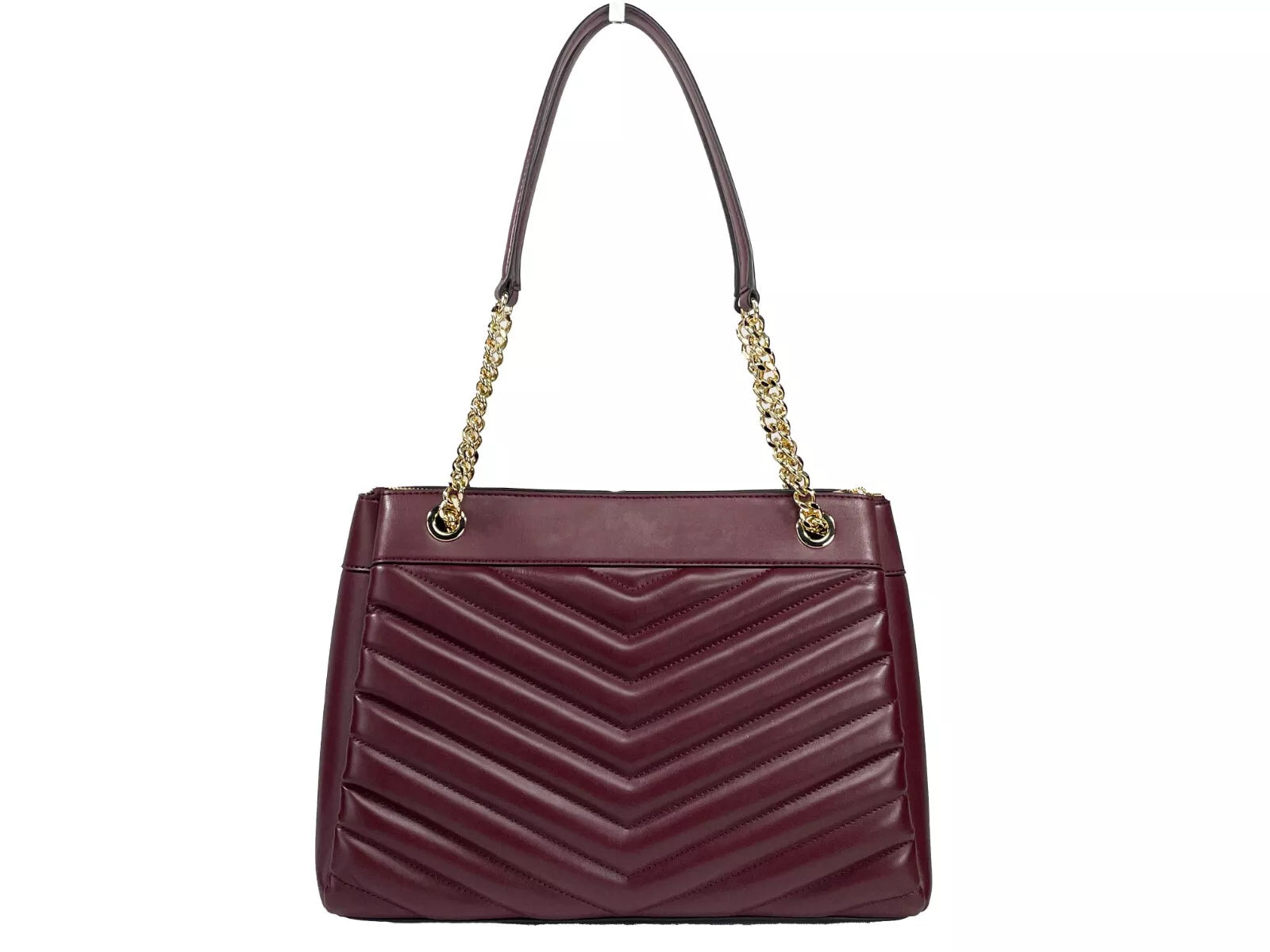Чанта през рамо със средна верига Michael Kors Whitney Портмоне Oxblood