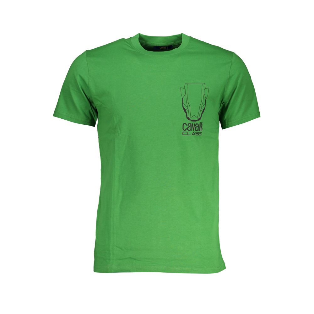 Мъжка тениска Men's t-shirt Cavalli Class
QXT62WJD060 07334 Green front view