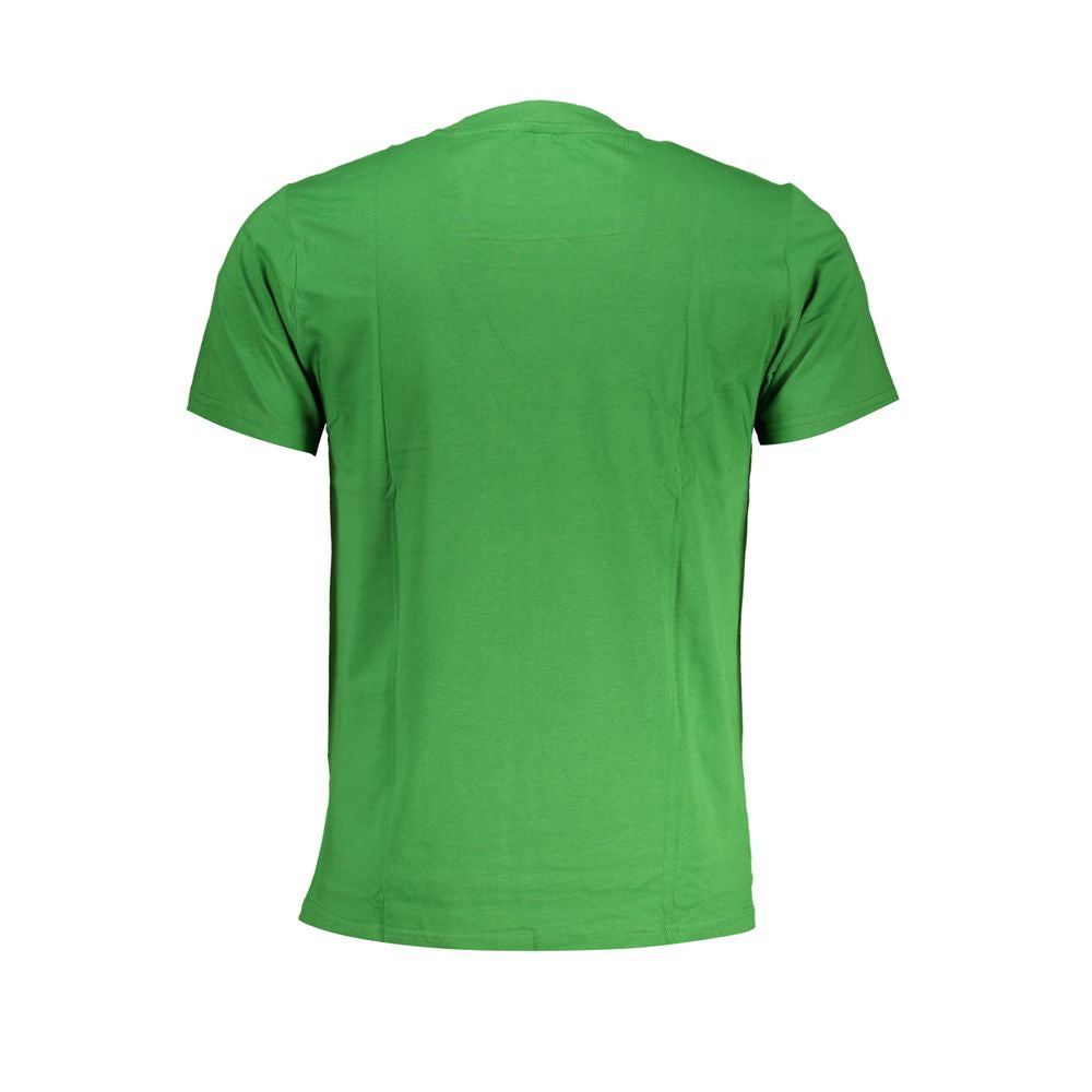 Мъжка тениска Men's t-shirt Cavalli Class
QXT62WJD060 07334 Green back view