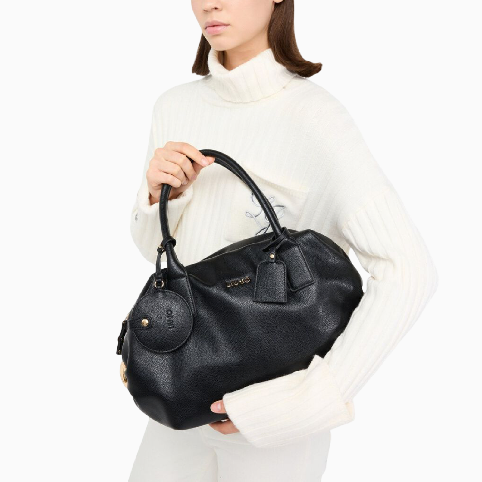 Дамска черна чанта Liu Jo Women Handbag AF5027 E0058 Model View