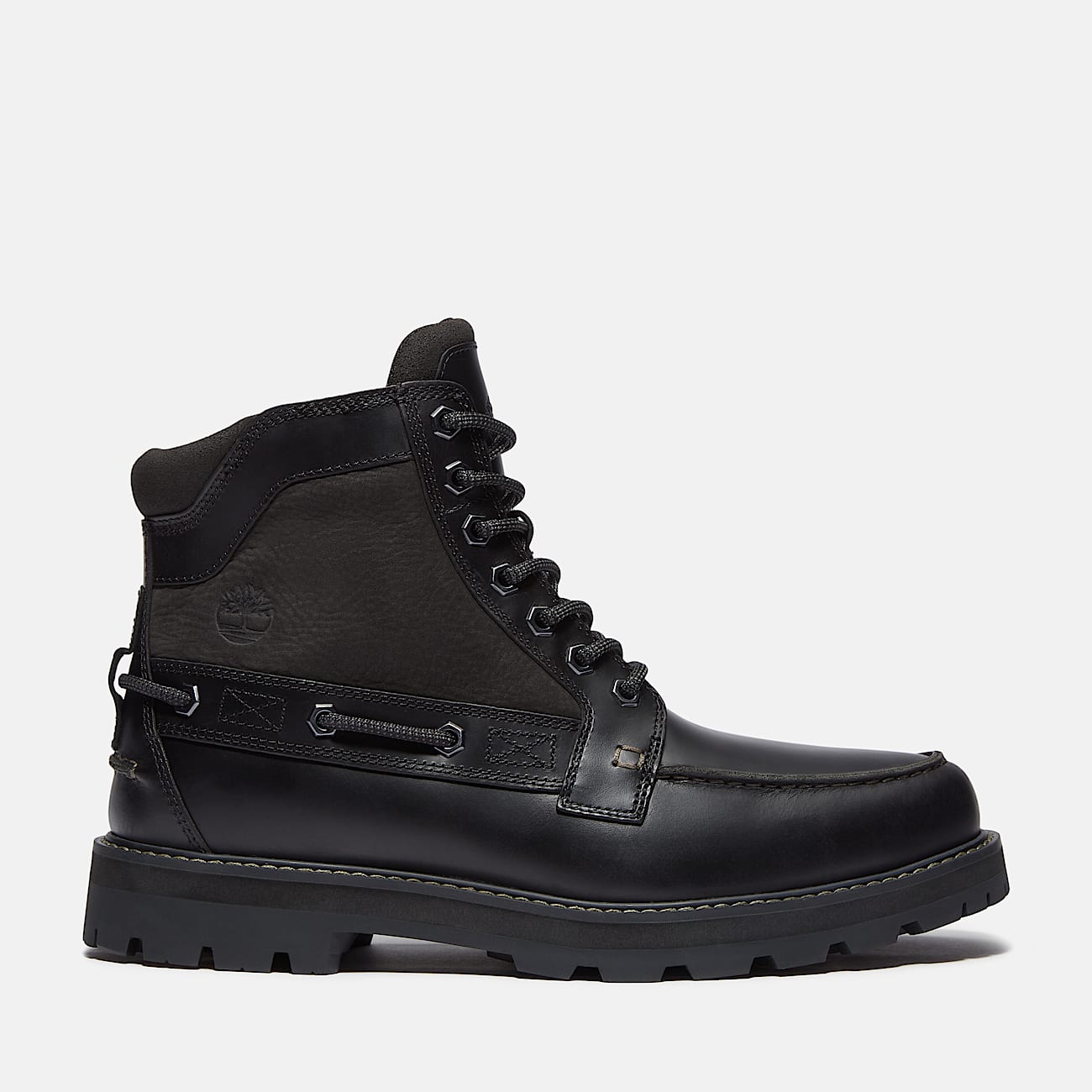 Мъжки боти Timberland Britton Road Boots for men with SKU: TB0A697H Black lateral view