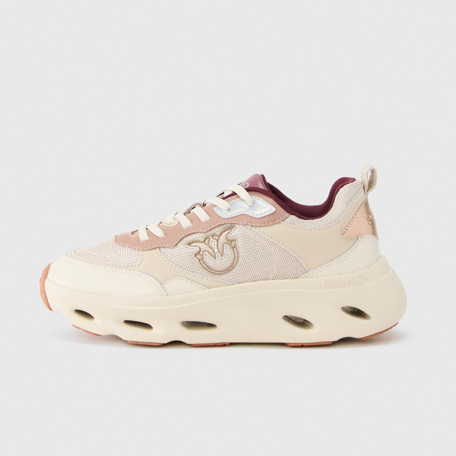 Дамски маратонки Pinko Pink 09 SS0167 P132 Women Sneakers Lateral View