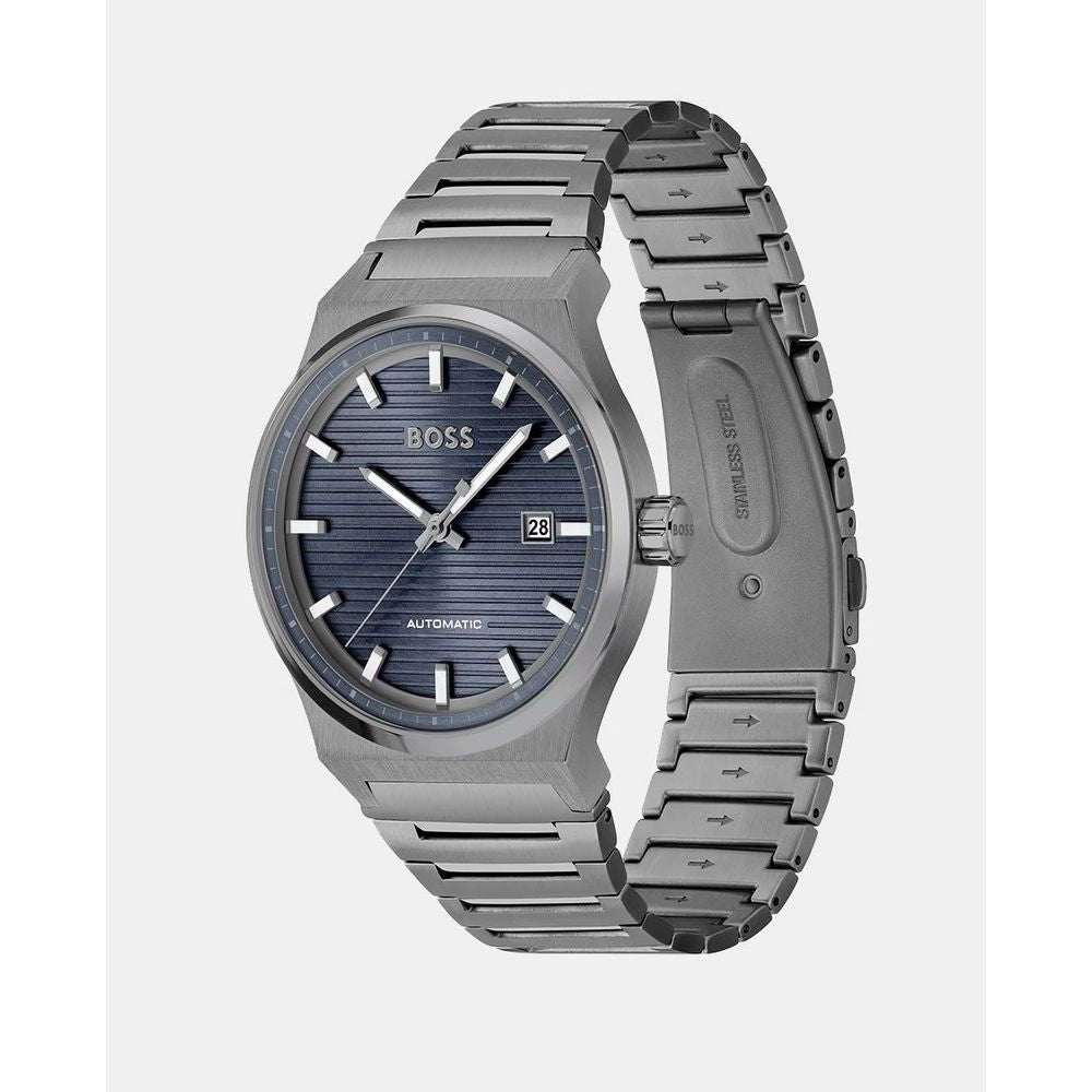 Сив часовник Hugo Boss от неръждаема стомана