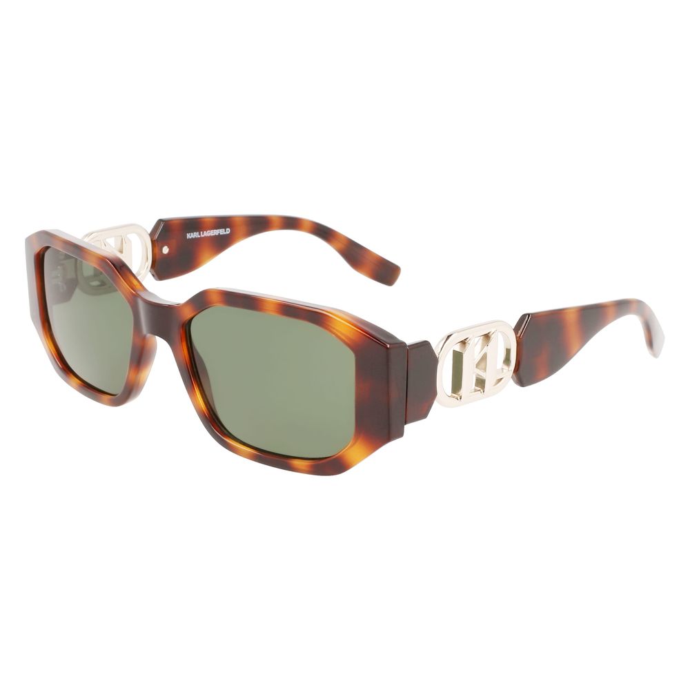 Слънчеви очила Karl Lagerfeld Brown Injected