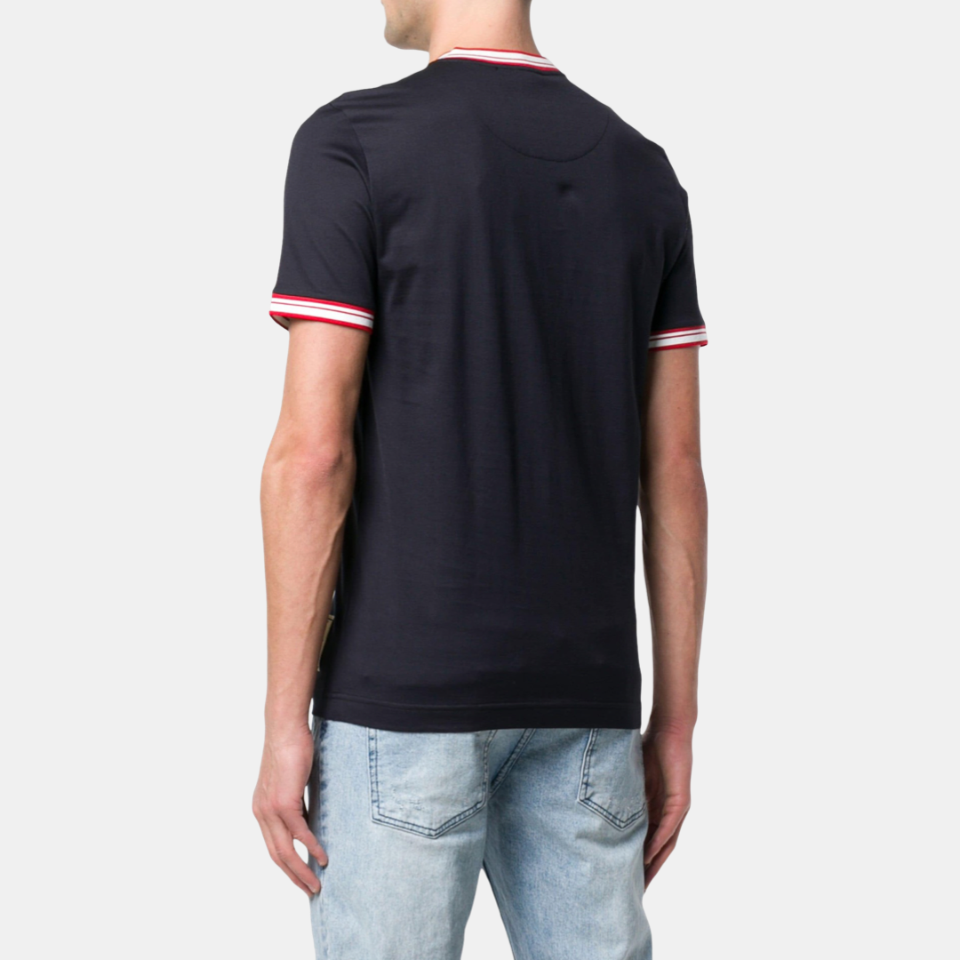 Мъжка черна тениска Dolce & Gabbana Sicily Pig Cotton T-shirt