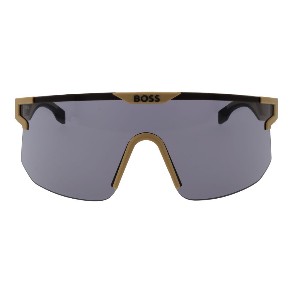 Бежови мъжки слънчеви очила Hugo Boss