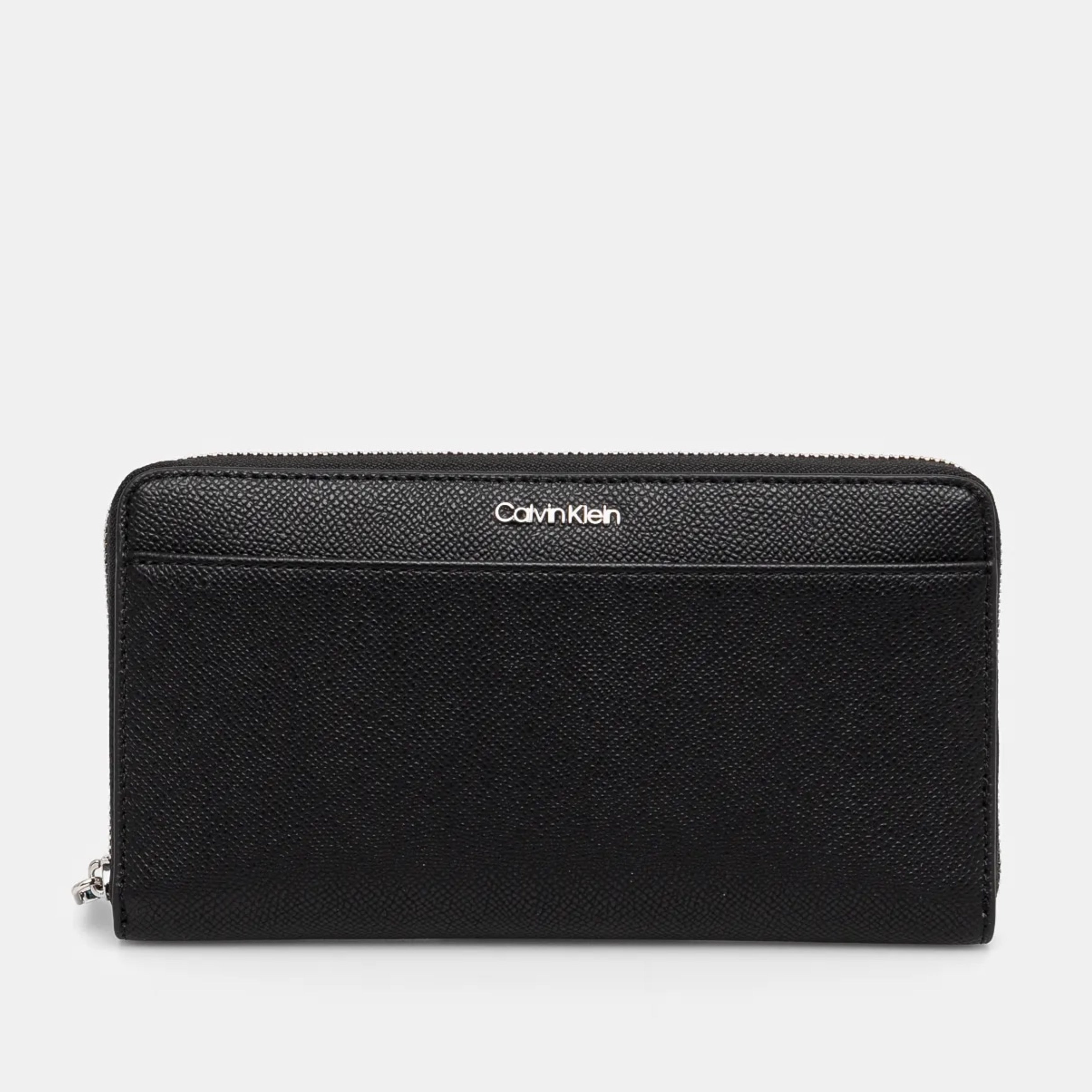 Клъч портфейл nisex clutch wallet Calvin Klein K60K613070 BEH Black front view