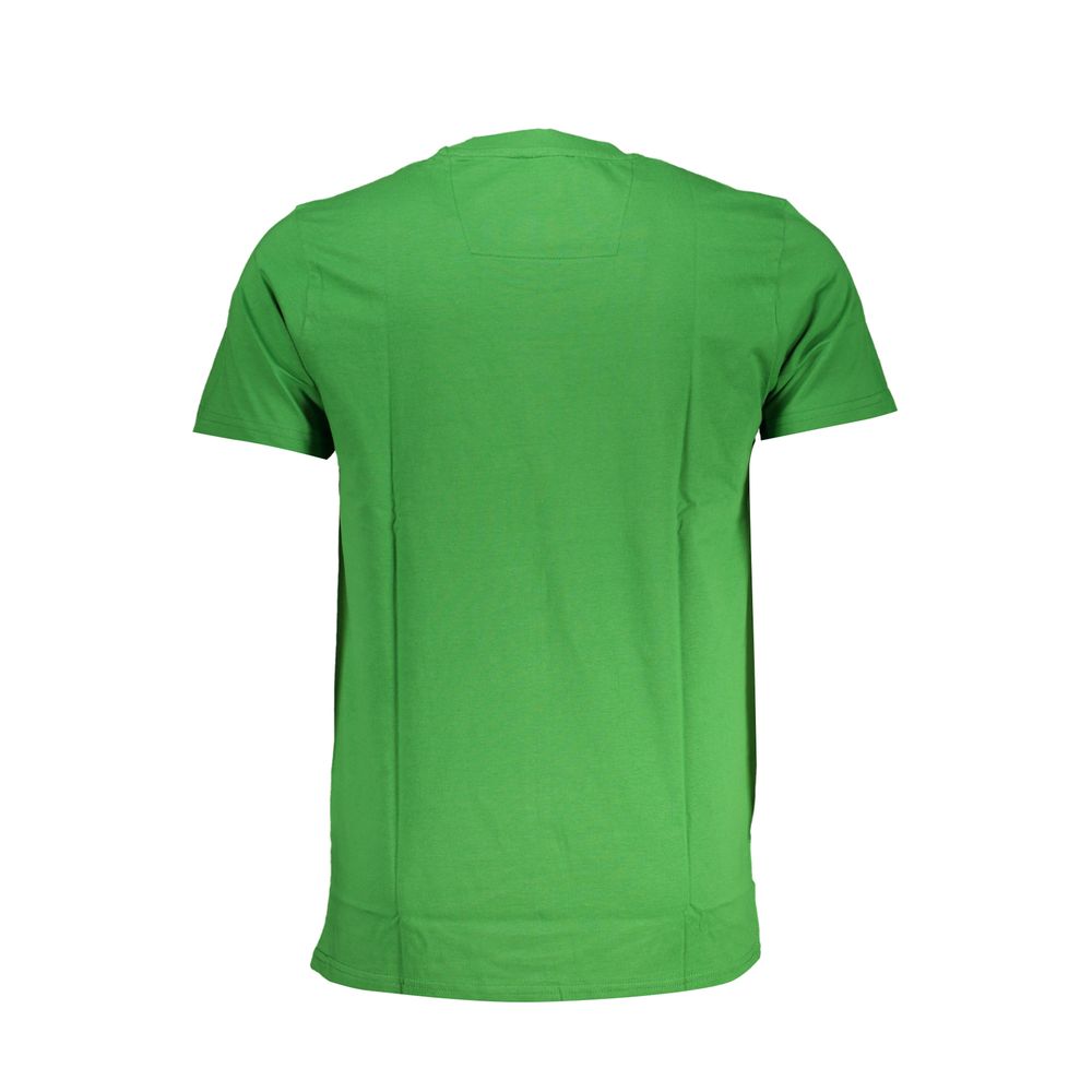 Мъжка тениска Men's t-shirt Cavalli Class
QXT63AJD060 07334 Green back view