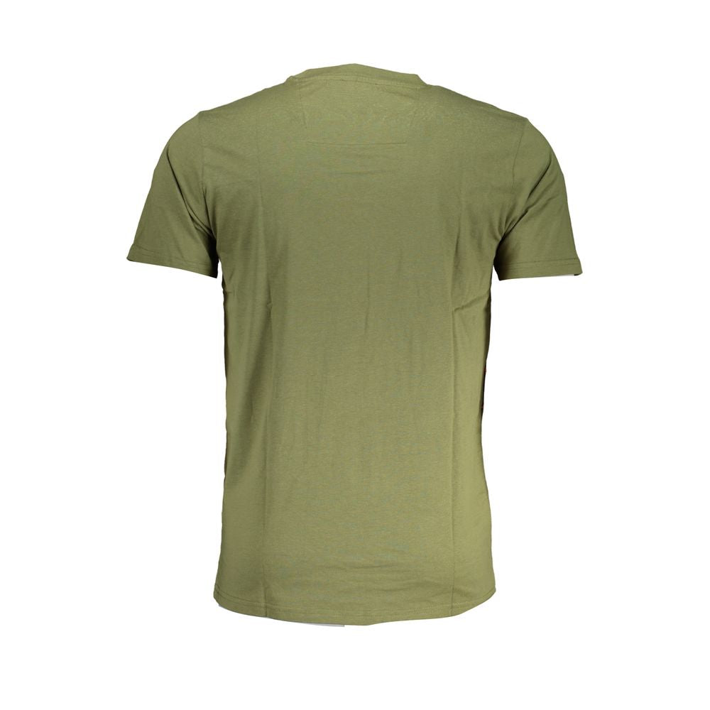Мъжка тениска Men's t-shirt Cavalli Class
QXT63CJD060 04050 Military green back view